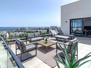 Attico con piscina in vendita a Estepona Pueblo