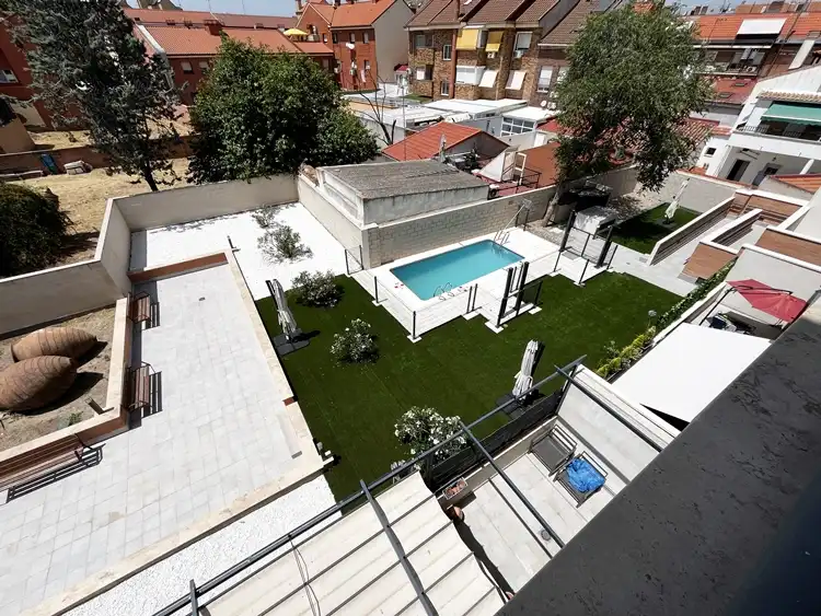 Terrassa de Pis de lloguer en Madrid amb Calefacció, Parquet i Terrassa