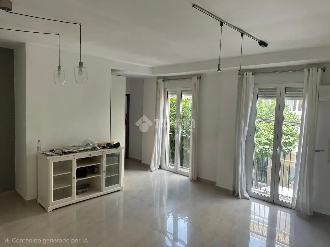 Sala de estar de Piso en venta en Sevilla con Aire acondicionado y Terraza