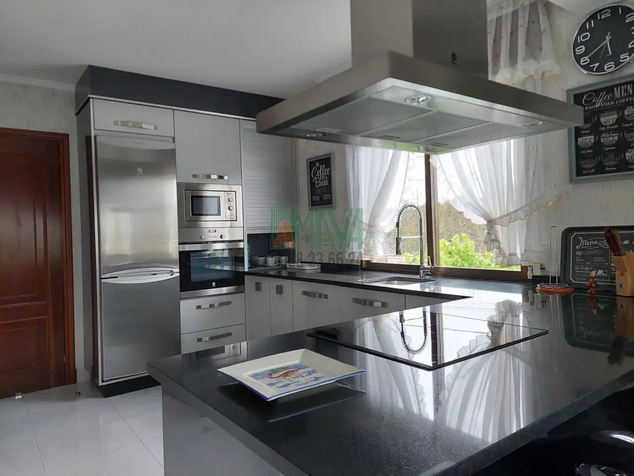 Cocina de Casa o chalet en venta en Maceda con Calefacción, Jardín privado y Parquet