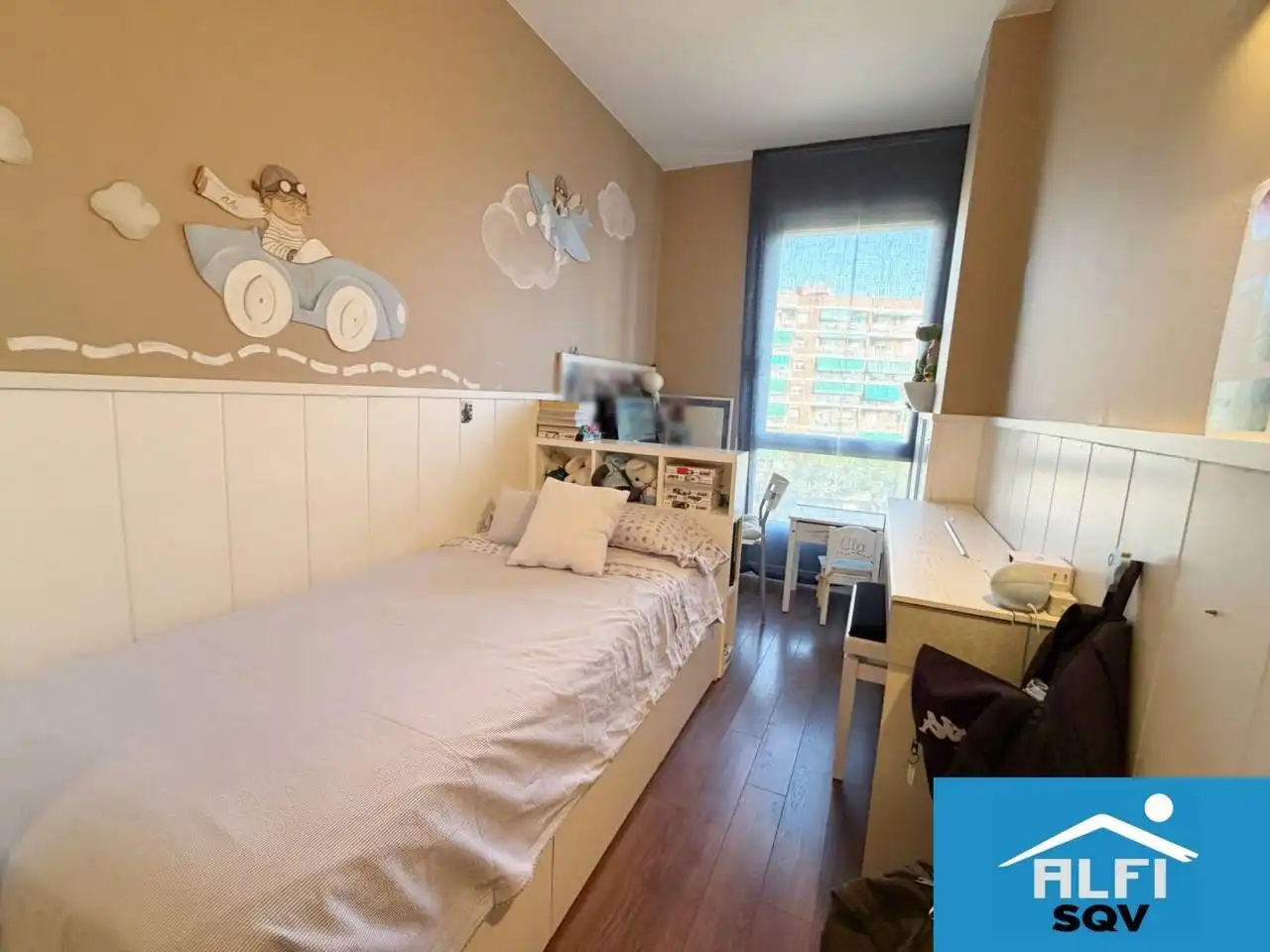 Bedroom of Flat for sale in Sabadell  with Air Conditioner, Heating and Parquet flooring