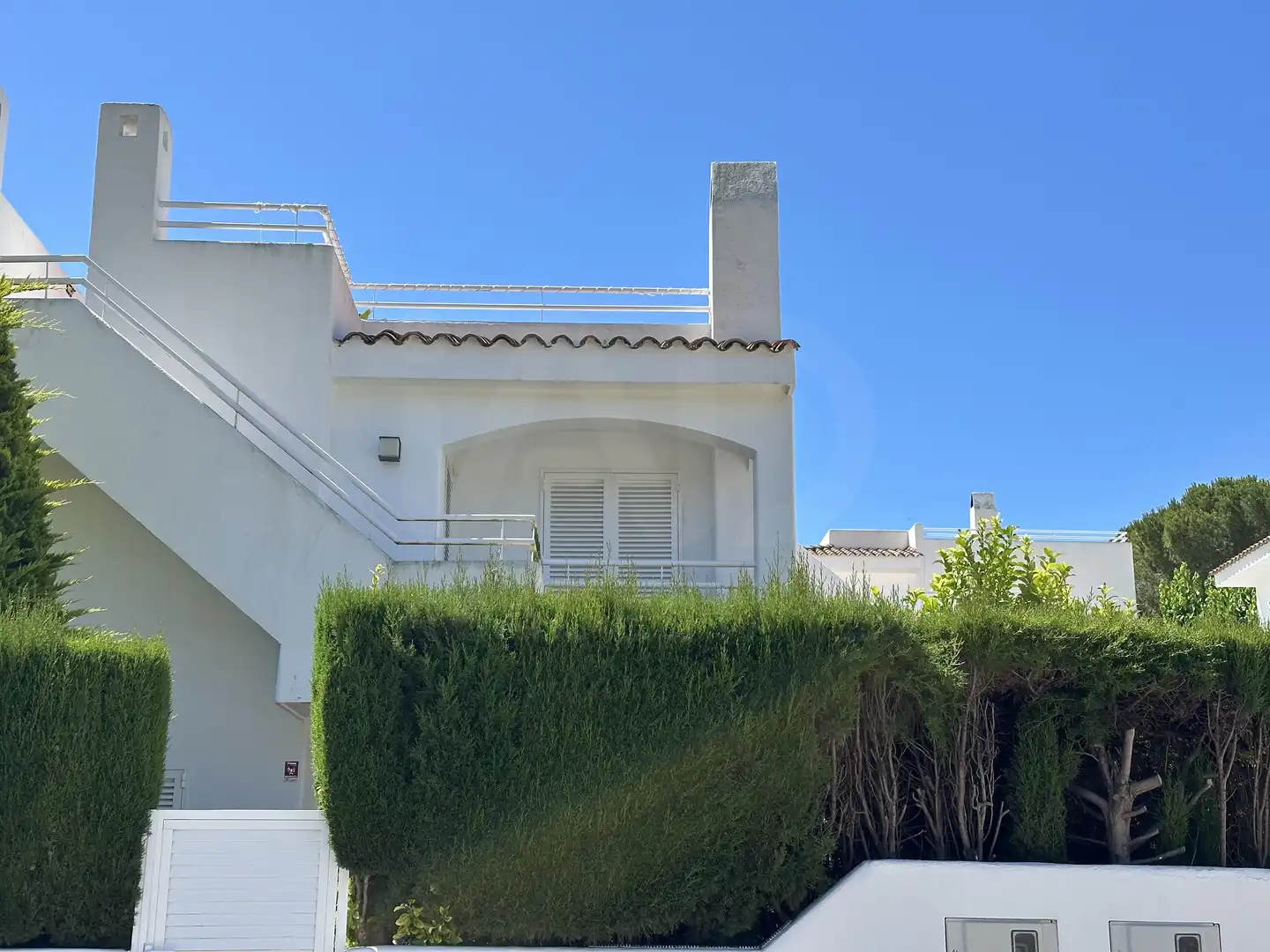 Exterior view of Houses for sale in Sant Pol de Mar  with Air Conditioner, Heating and Terrace