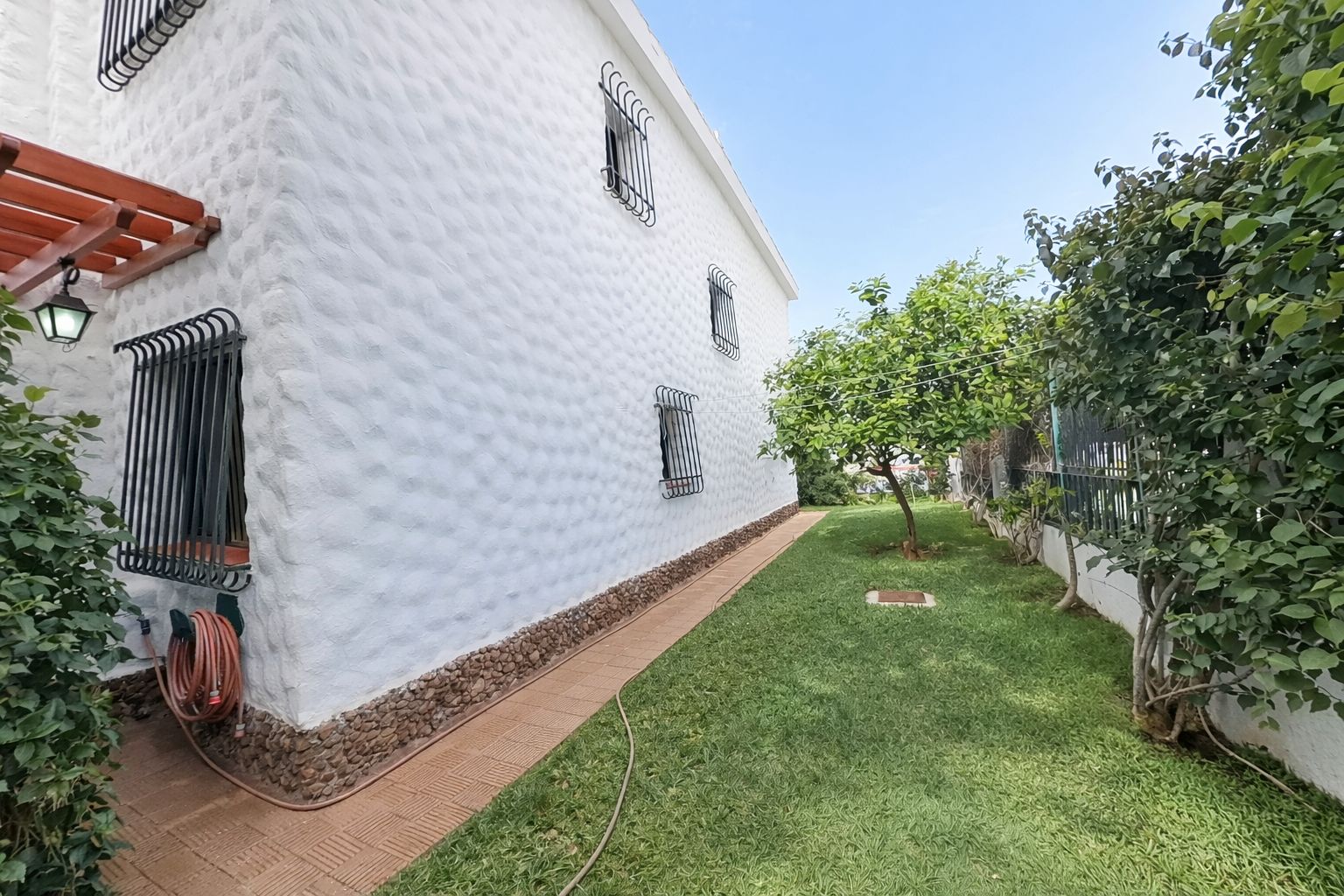 Exterior view of Single-family semi-detached for sale in Adeje  with Private garden, Terrace and Furnished