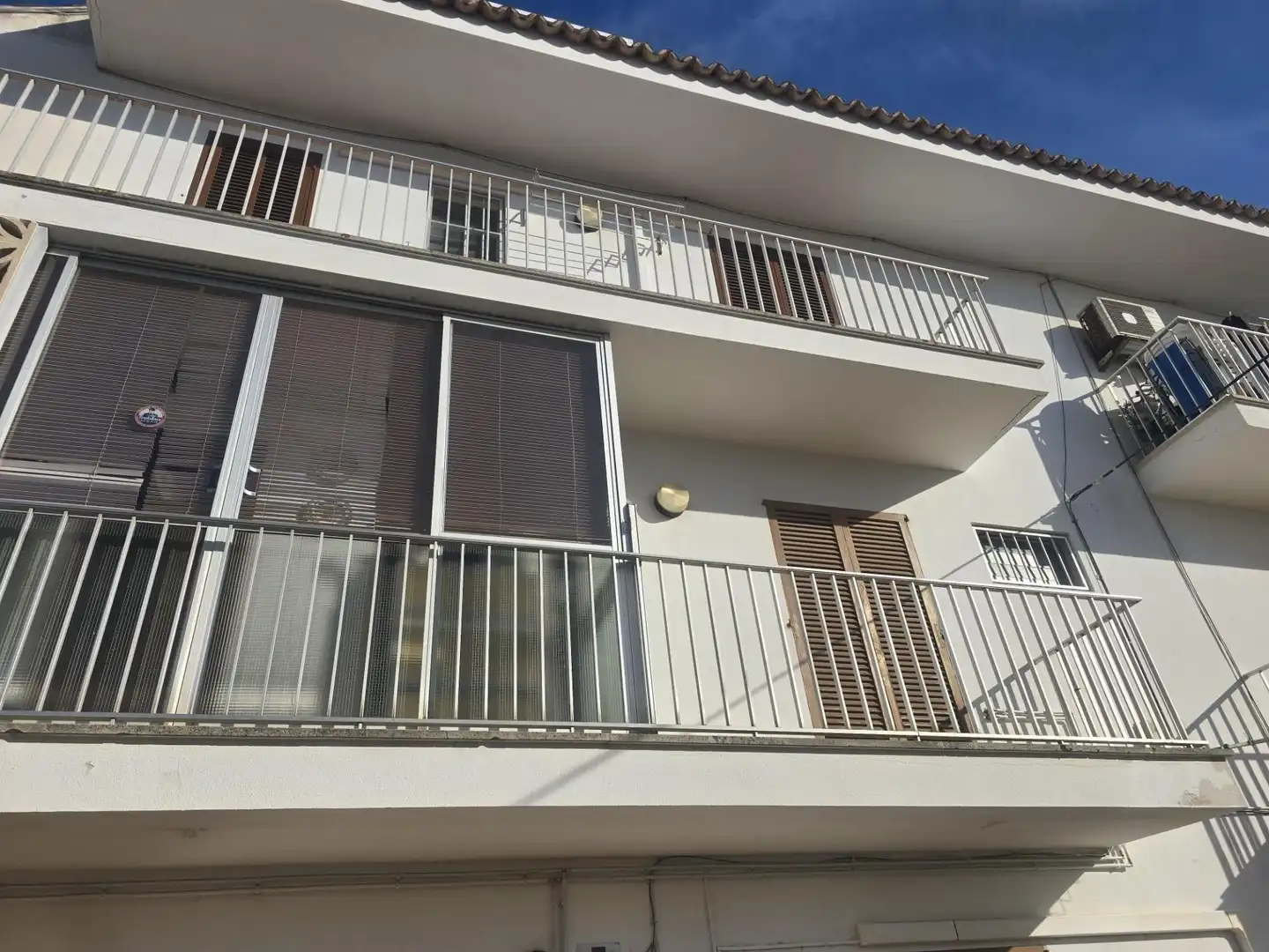 Terraza de Dúplex de alquiler con opción a compra en Alcúdia con Aire acondicionado, Calefacción y Jardín privado