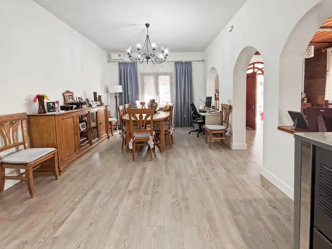 Menjador de Casa o xalet en venda en El Escorial amb Calefacció, Jardí privat i Terrassa