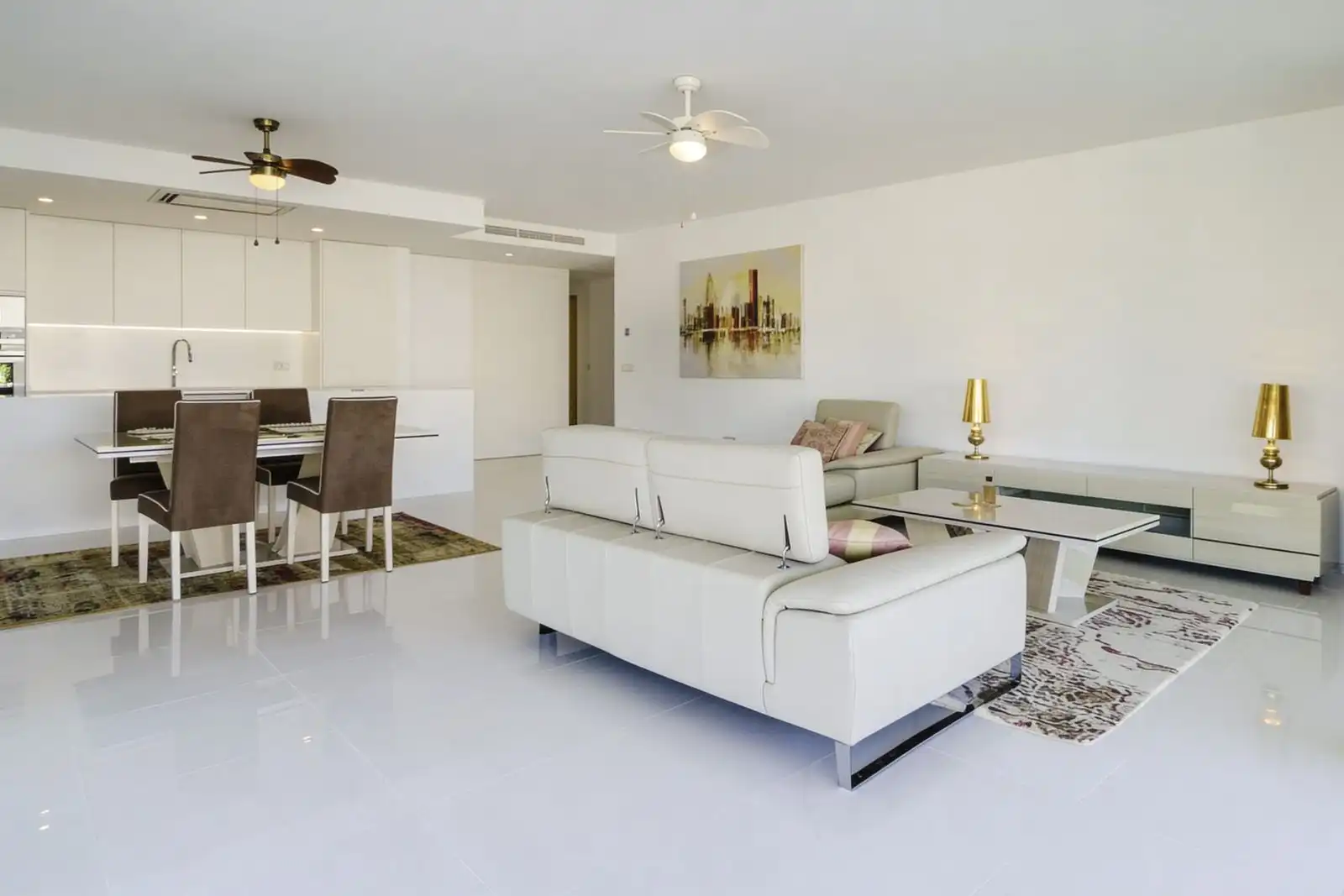 Living room of Apartments for sale in Estepona  with Air Conditioner, Terrace and Storage room