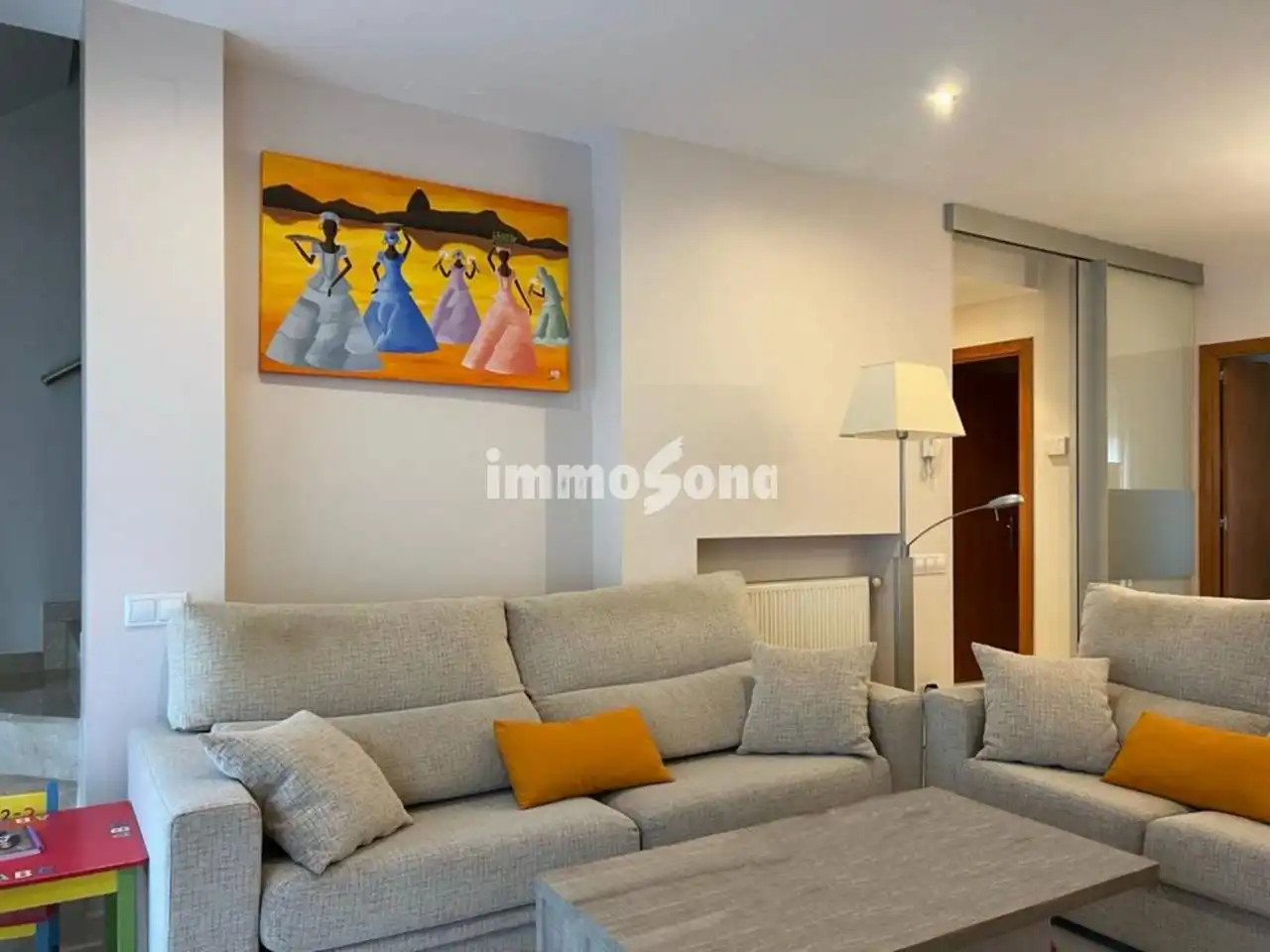 Sala d'estar de Casa o xalet en venda en Tona amb Aire condicionat, Calefacció i Terrassa
