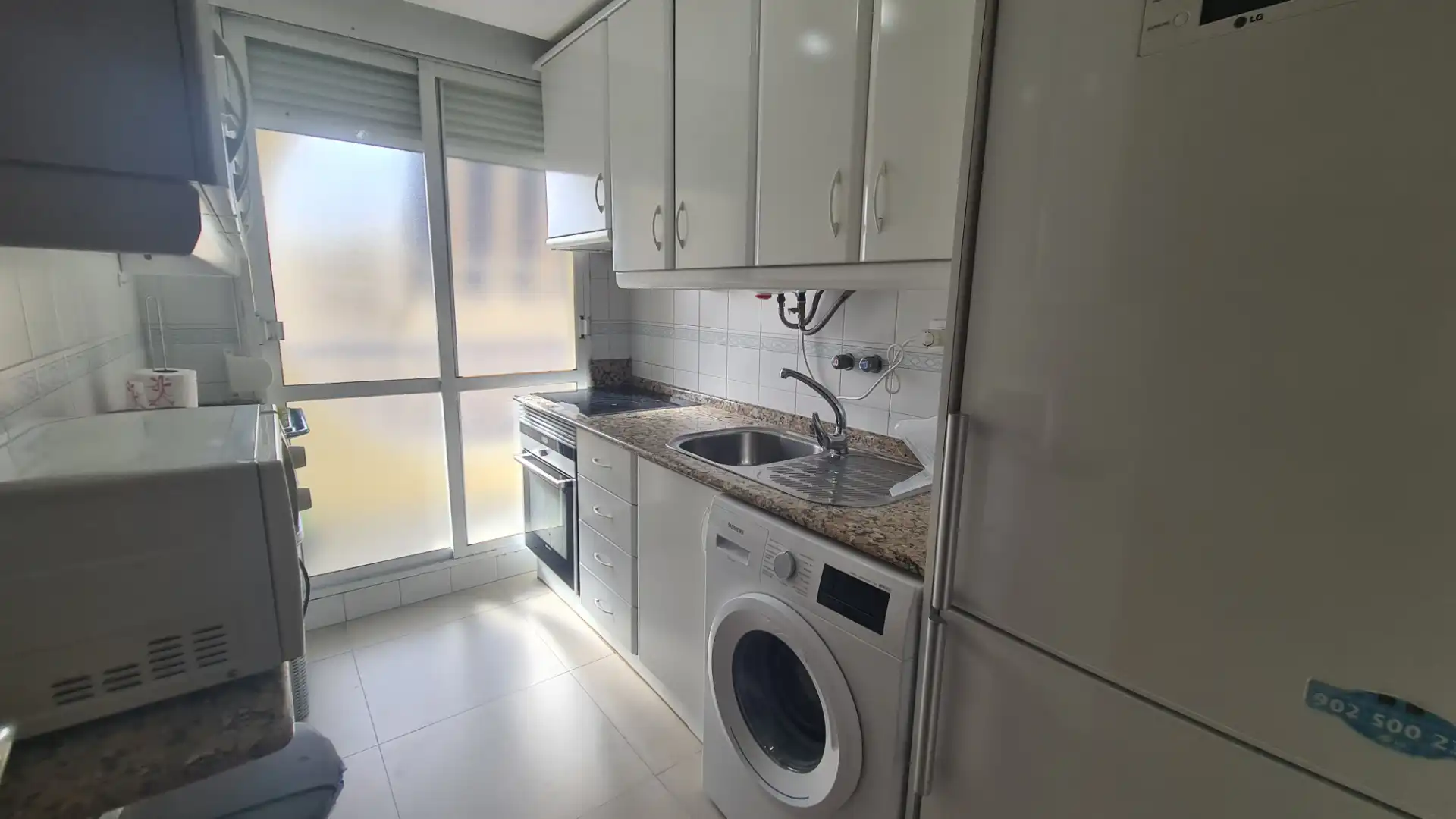 Kitchen of Attic for rent in Garrucha  with Air Conditioner, Terrace and Swimming Pool