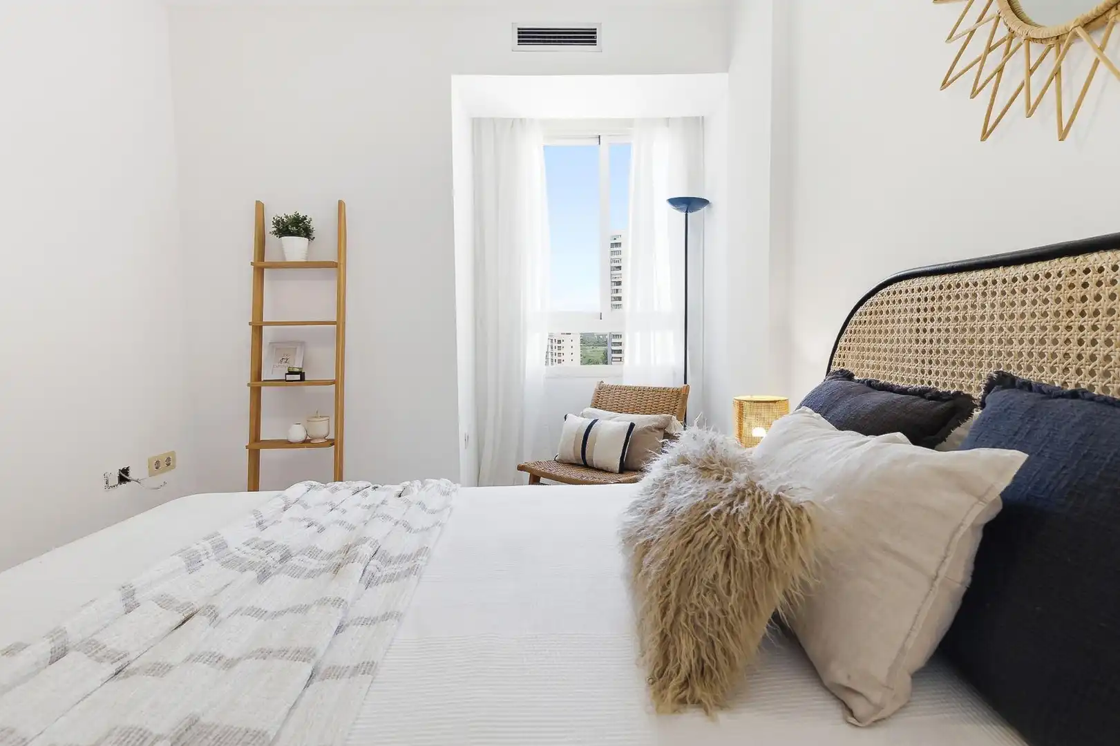 Bedroom of Apartments for sale in La Pobla de Farnals  with Air Conditioner, Heating and Private garden