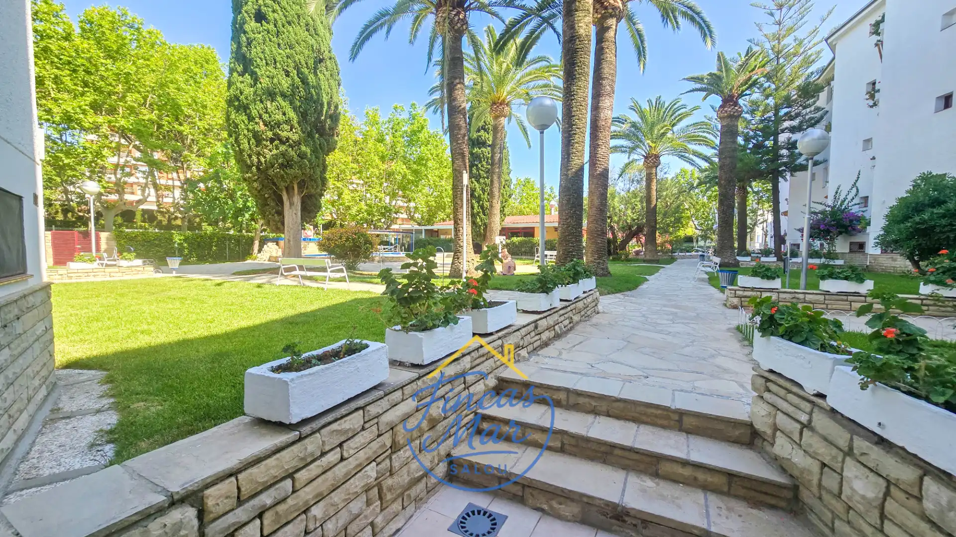 Terrasse von Wohnung zum Verkauf in Salou mit Klimaanlage, Möbliert und Balkon