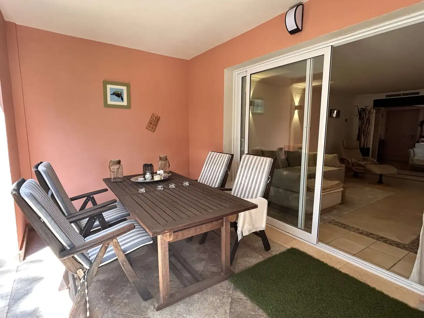 Terrasse von Wohnung zur Miete in Calvià mit Klimaanlage, Terrasse und Möbliert