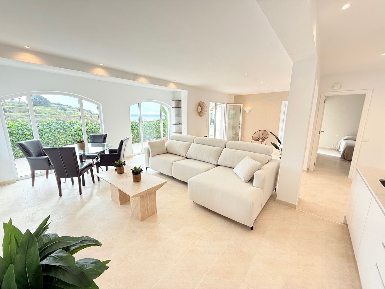 Living room of House or chalet for sale in Torrox  with Air Conditioner, Heating and Private garden
