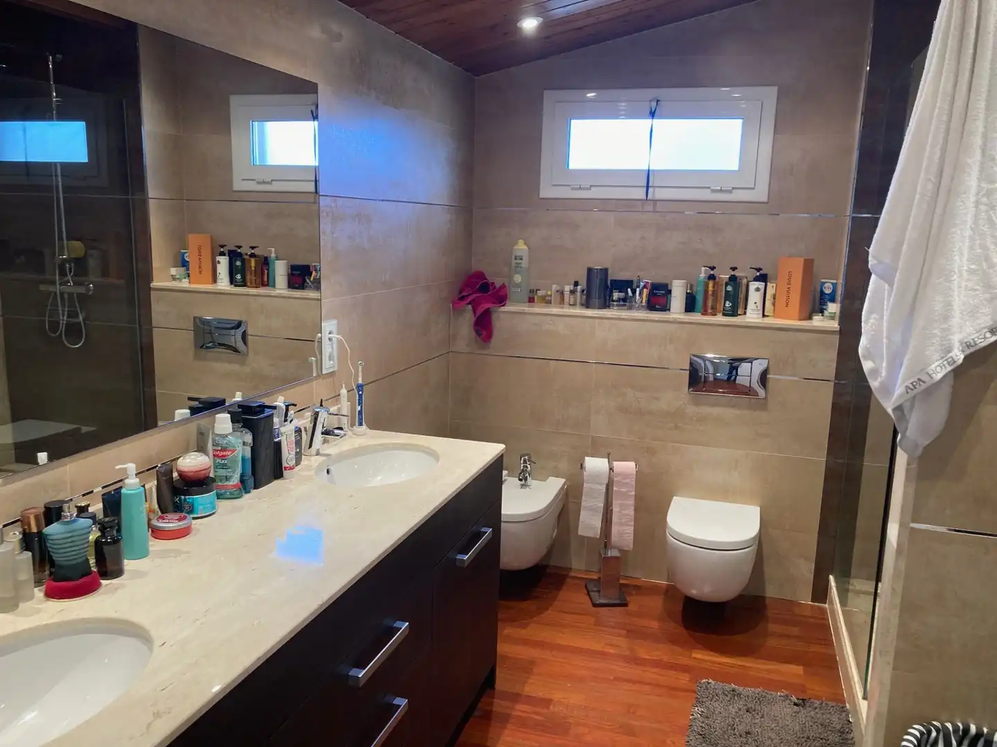 Baño de Casa o chalet en venta en El Poal con Aire acondicionado, Calefacción y Amueblado