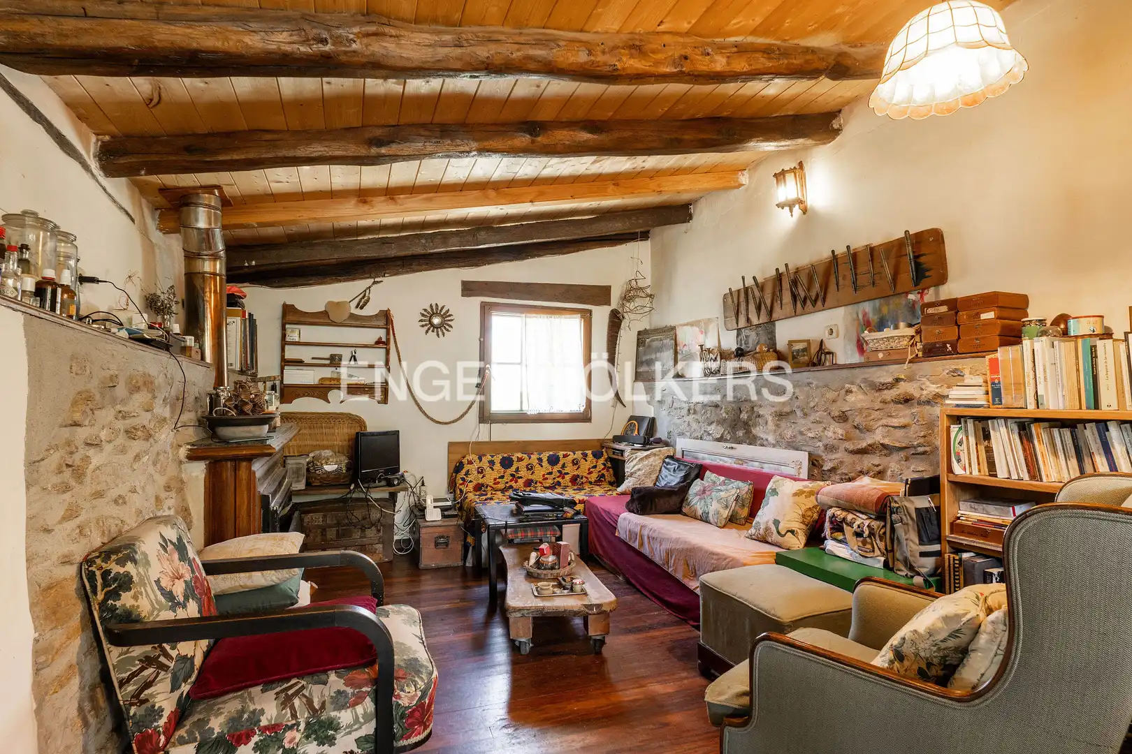 Sala de estar de Casa o chalet en venta en Errezil con Calefacción, Jardín privado y Terraza