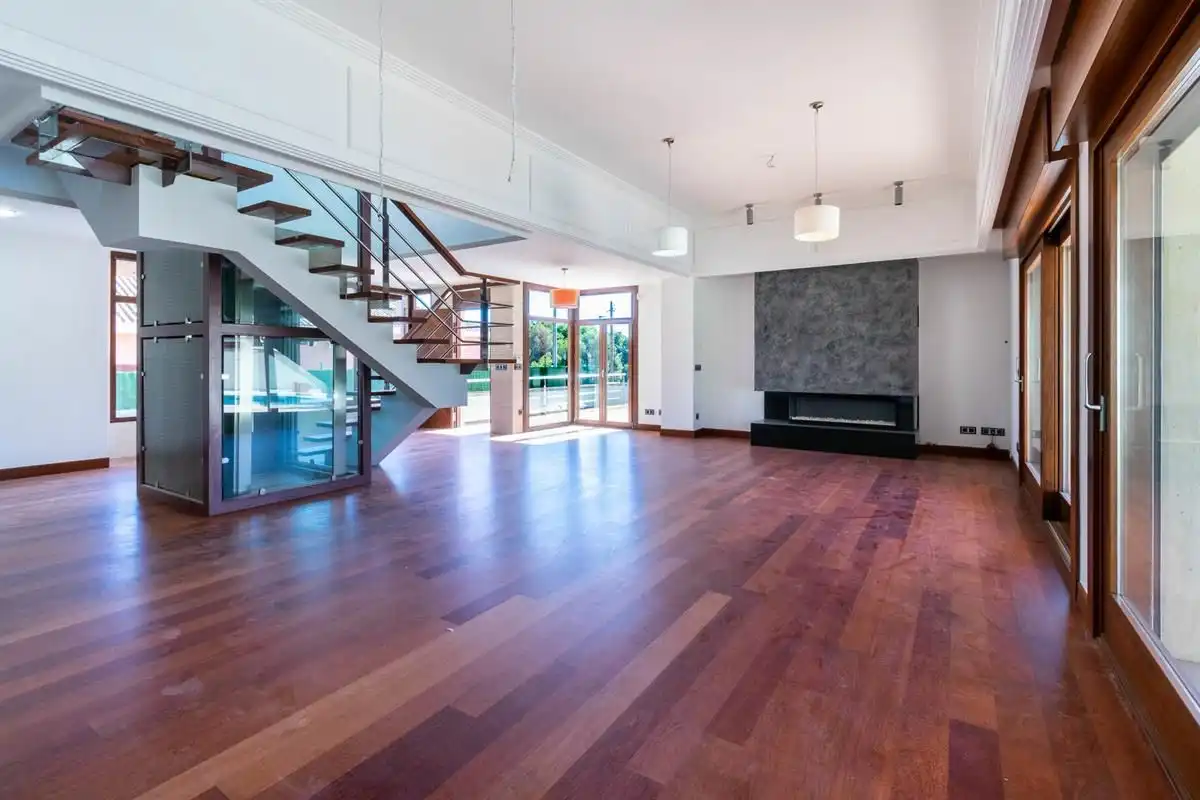 Sala de estar de Casa o chalet en venta en L'Alfàs del Pi con Aire acondicionado, Jardín privado y Terraza