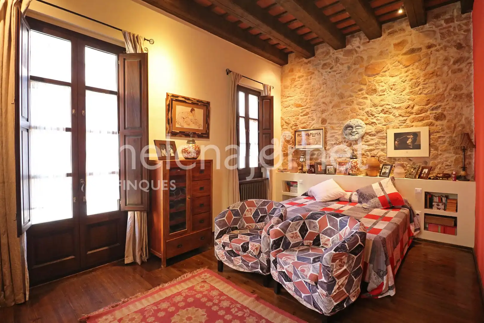 Dormitori de Casa adosada en venda en Sant Feliu de Guíxols amb Calefacció, Terrassa i Alarma