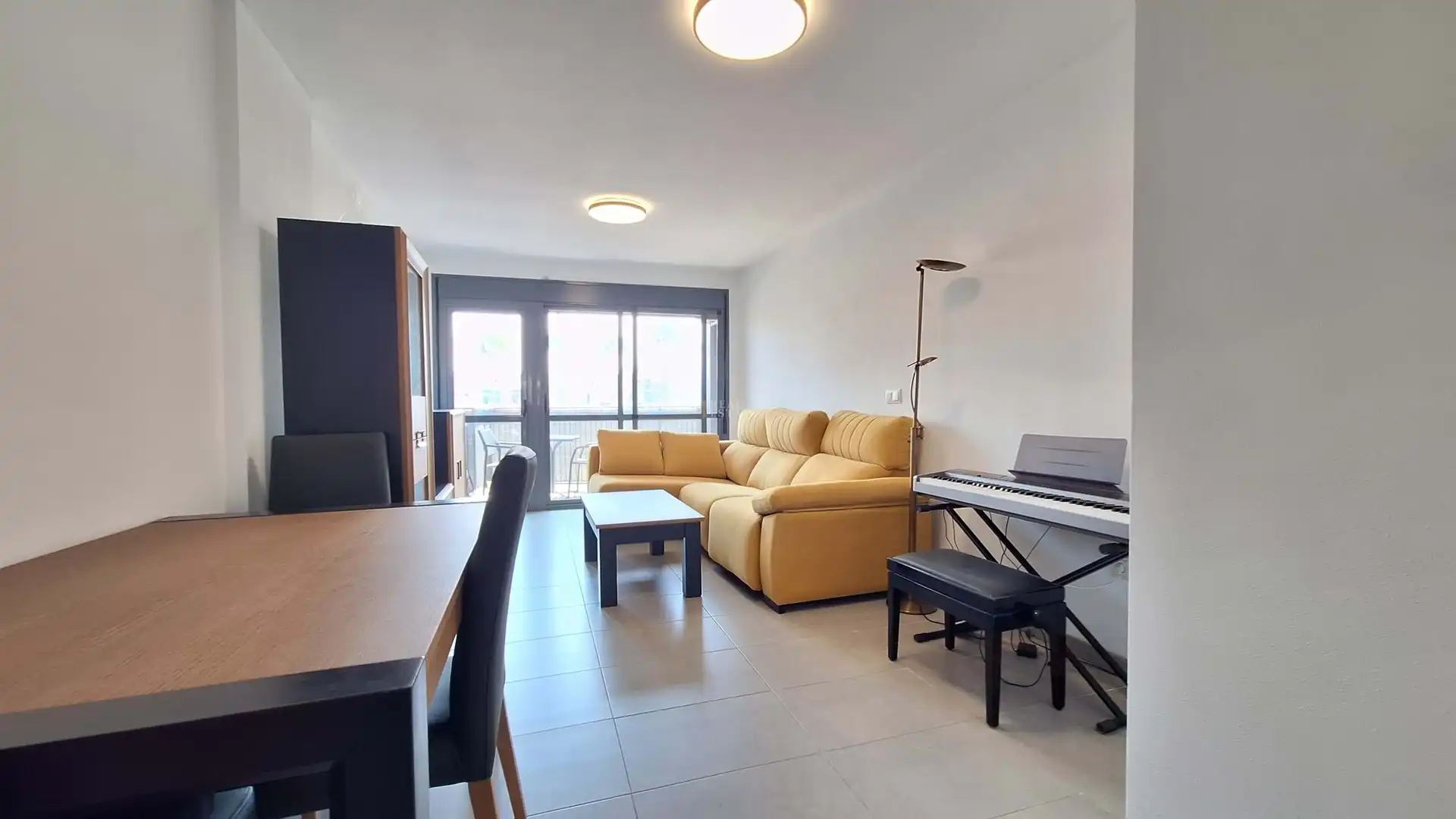 Sala de estar de Piso en venta en Murcia con Aire acondicionado, Trastero y Balcón