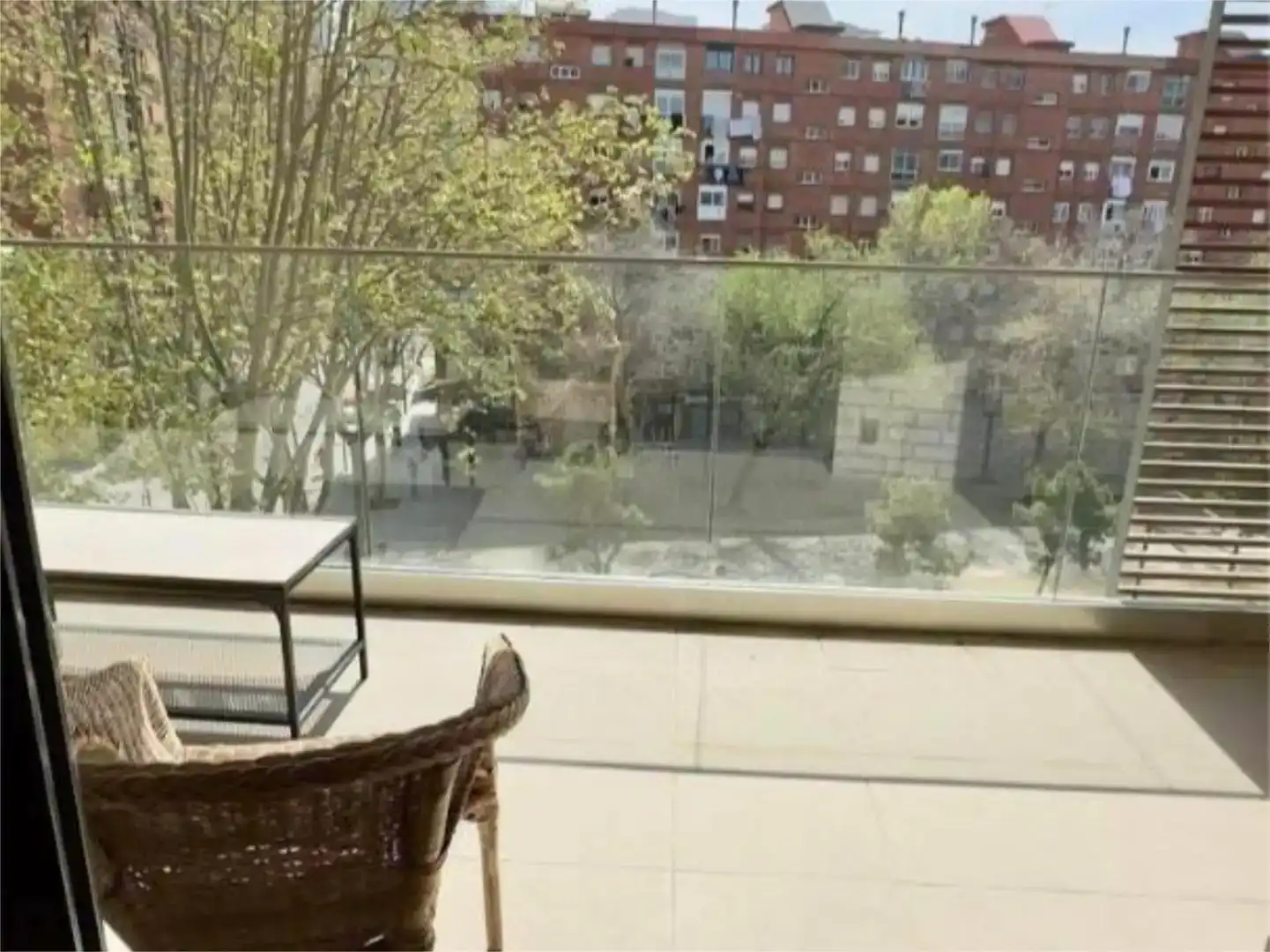 Terrasse von Wohnungen zur Miete in  Barcelona Capital mit Klimaanlage und Schwimmbad