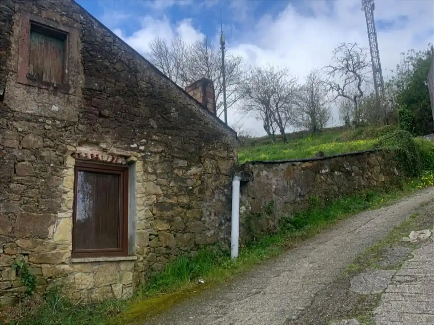 Vista exterior de Piso en venta en Boiro