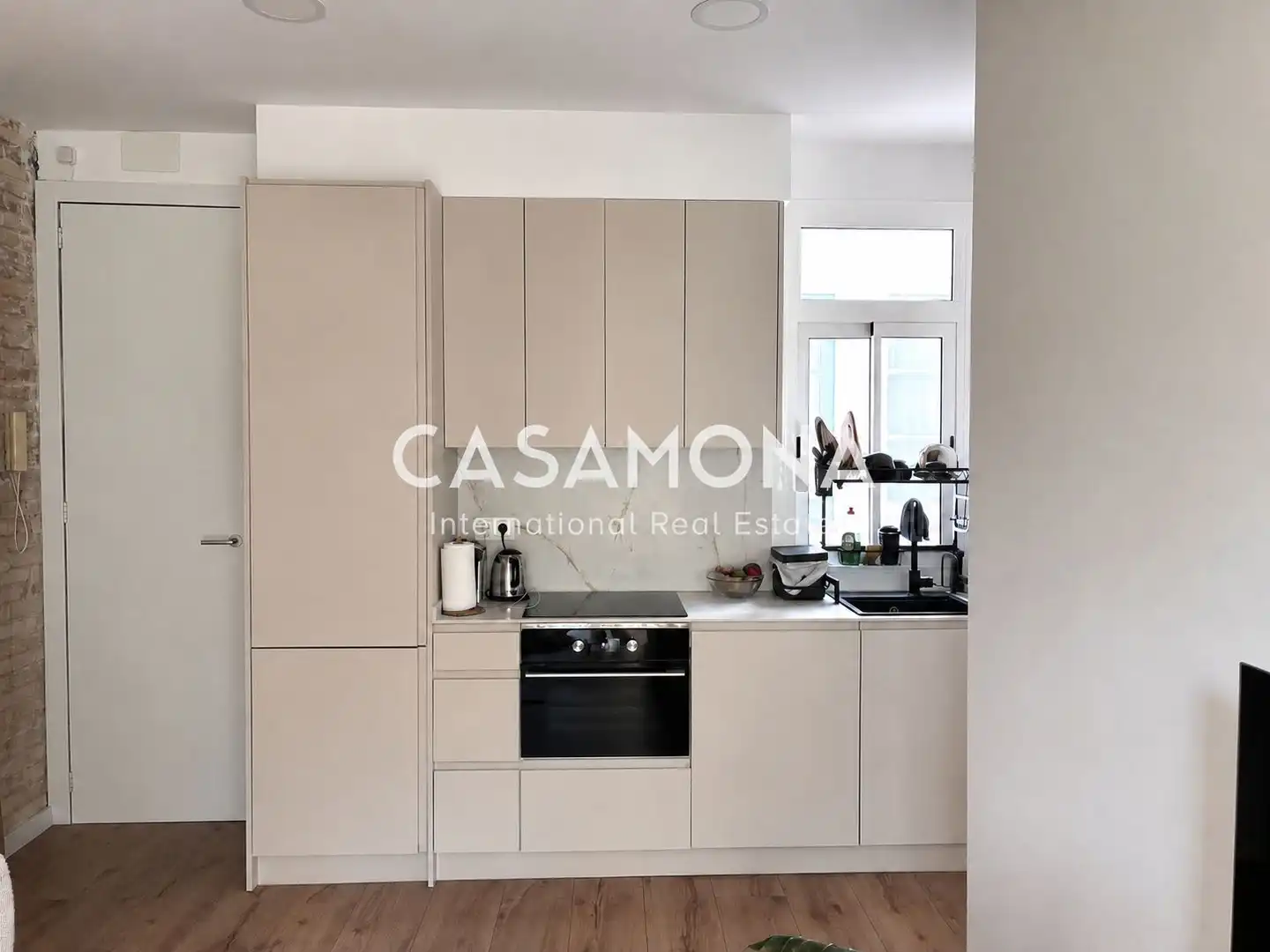 Cocina de Apartamento de alquiler en Barcelona