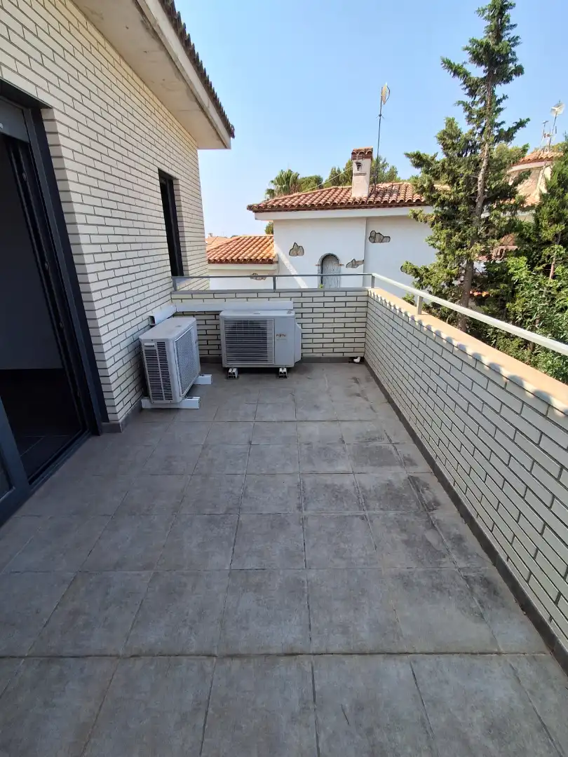 Terrace of Detached homes for sale in Mont-roig del Camp  with Air Conditioner, Private garden and Terrace