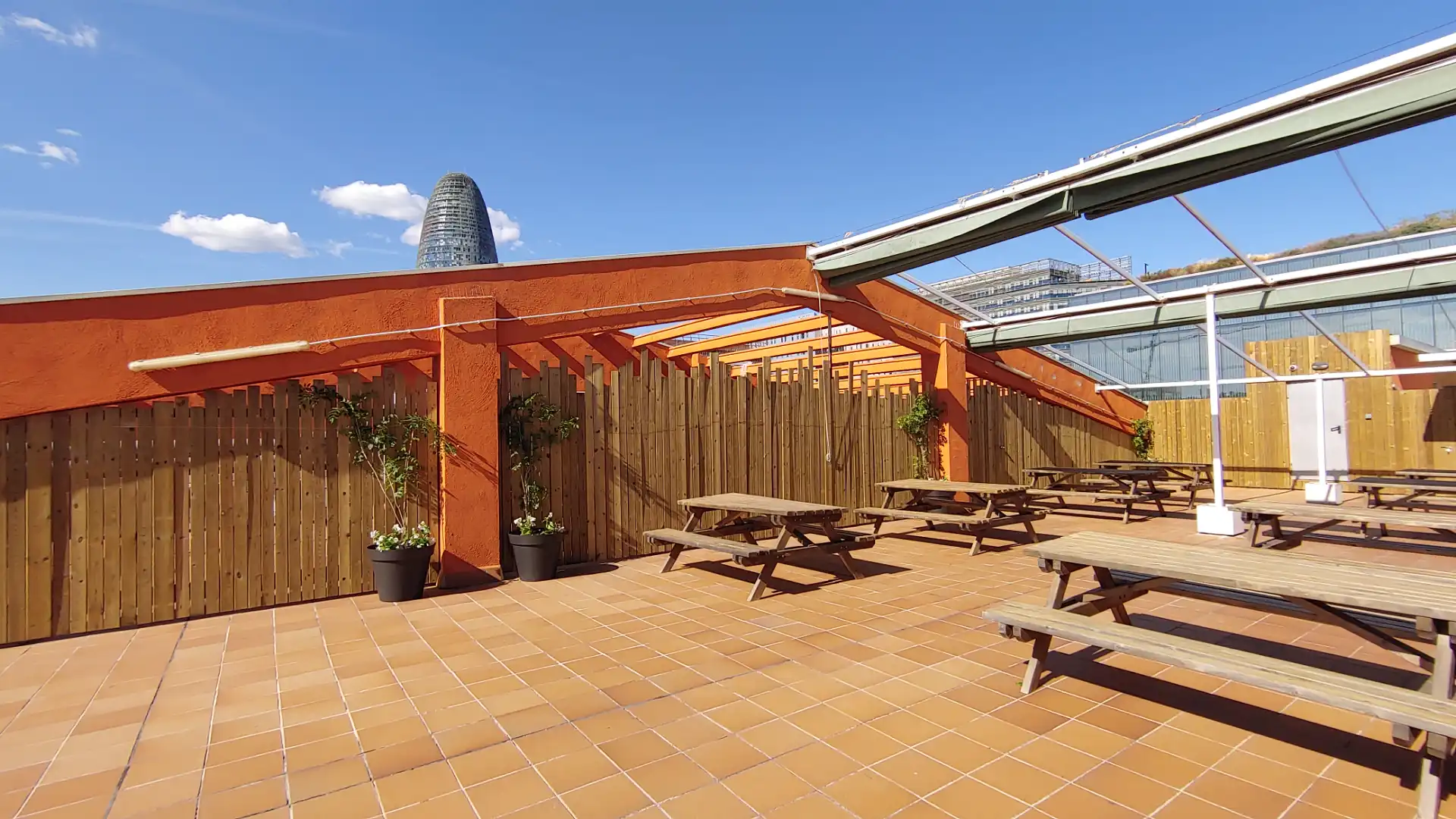 Terraza de Oficina de alquiler en Barcelona con Aire acondicionado y Terraza