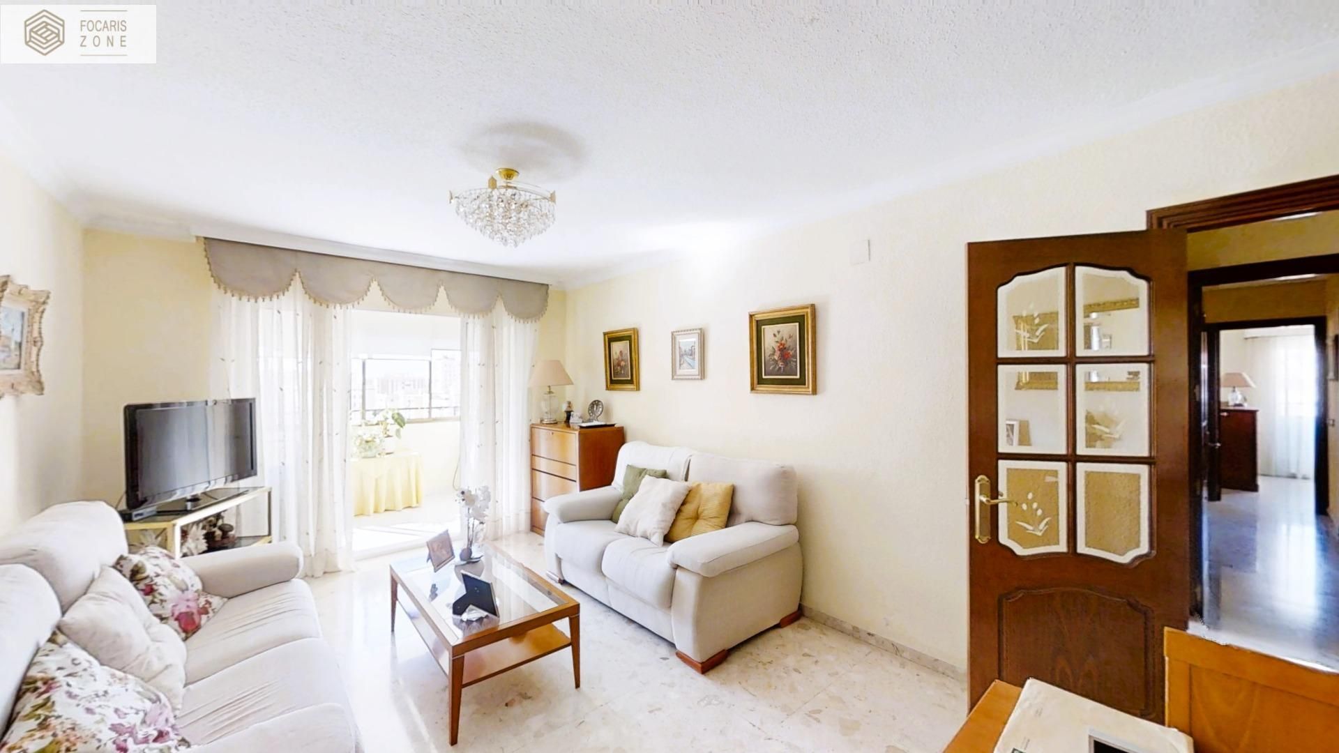 Sala de estar de Piso en venta en Málaga Capital con Aire acondicionado, Terraza y Balcón