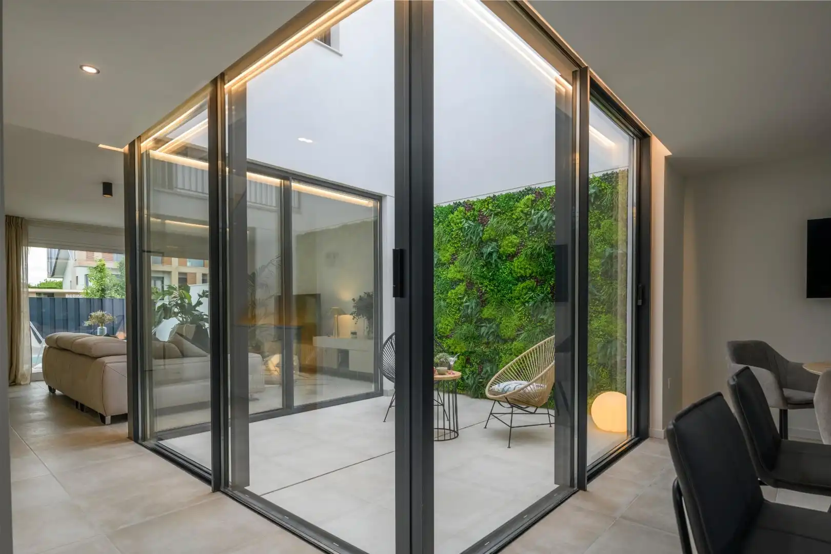 Terrassa de Casa o xalet en venda en Murcia amb Aire condicionat, Jardí privat i Terrassa