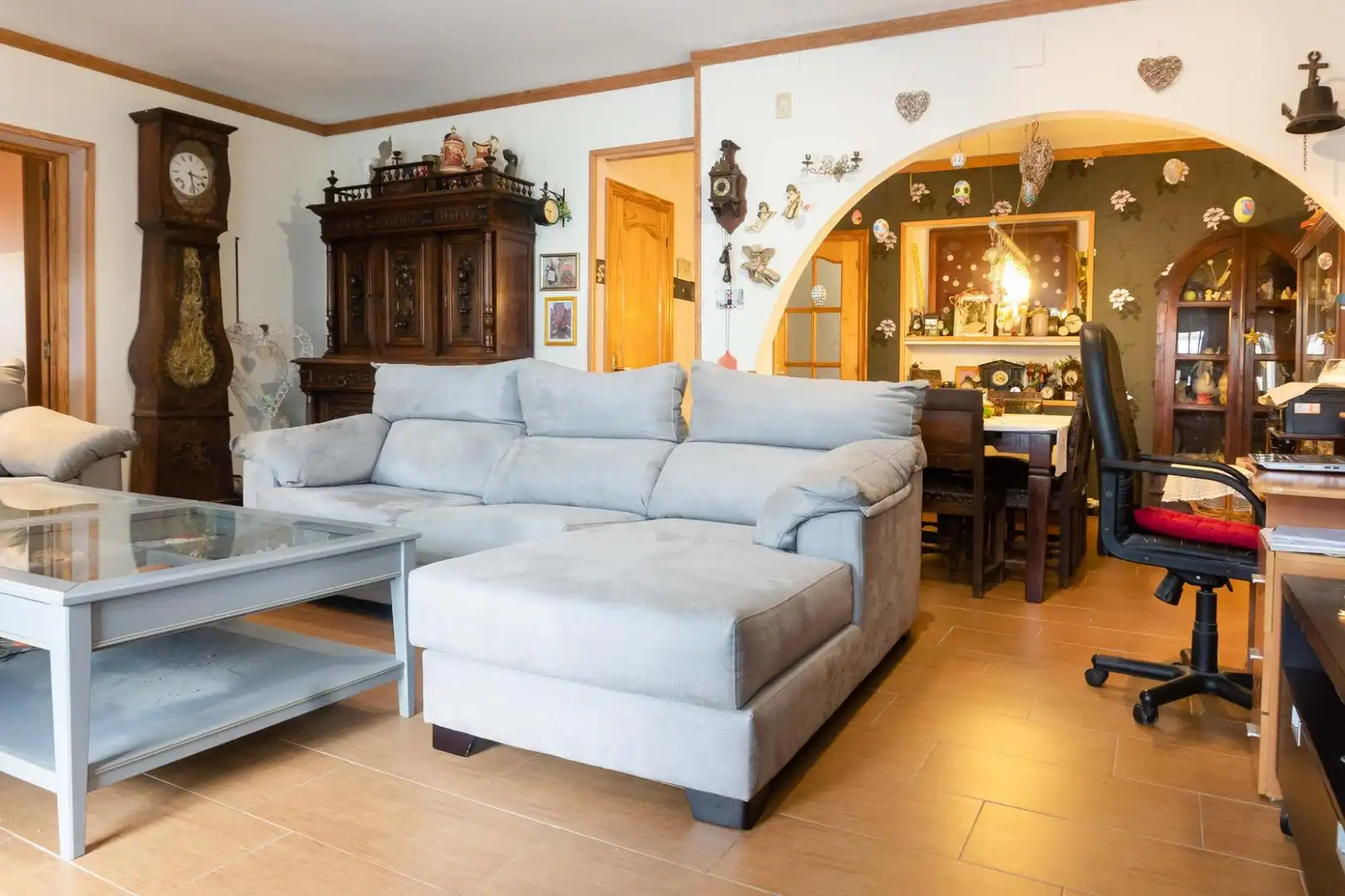 Living room of Houses for sale in Albinyana  with Heating, Balcony and Community pool