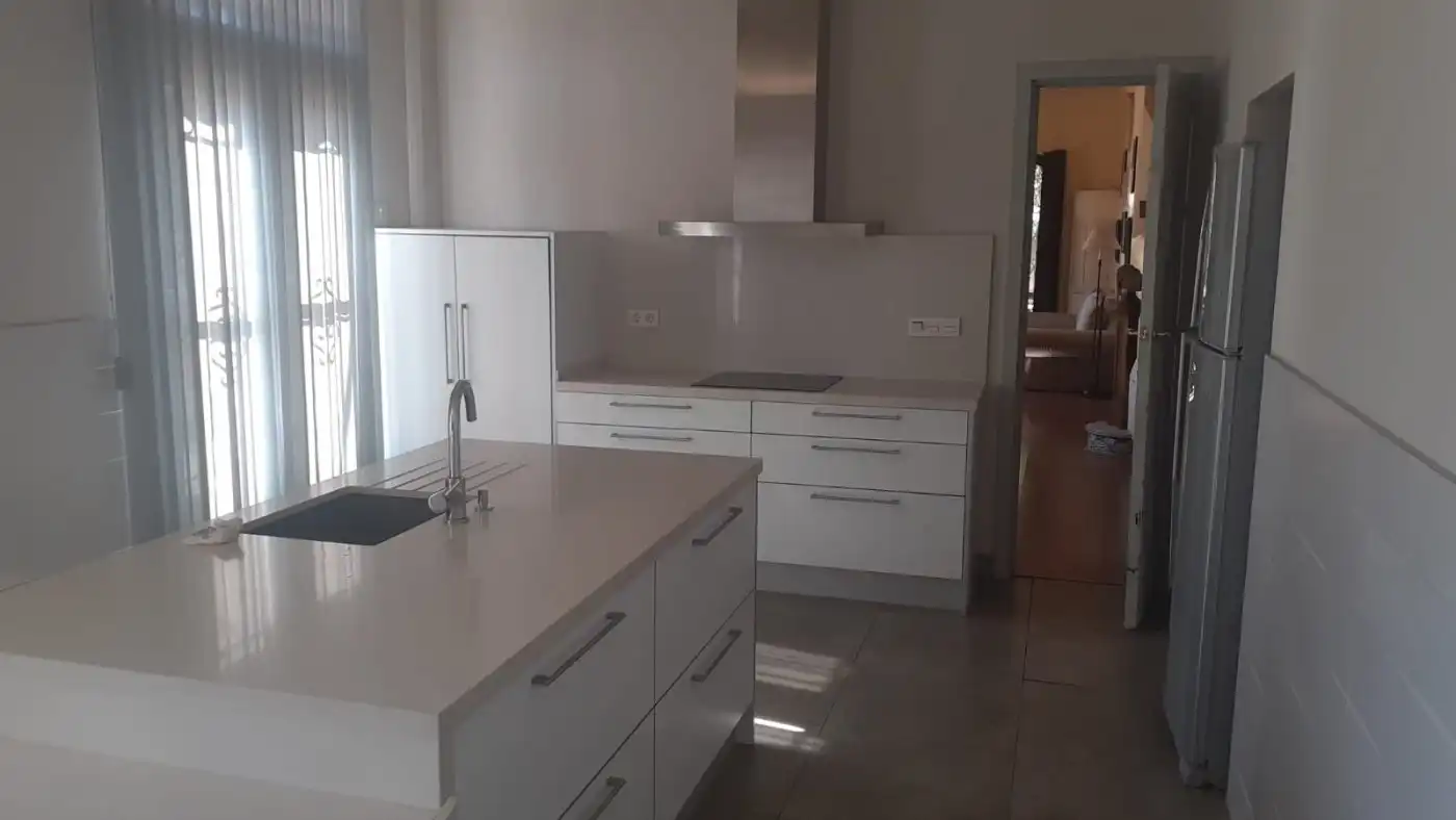 Cuina de Casa o xalet en venda en Elche / Elx amb Aire condicionat, Jardí privat i Terrassa