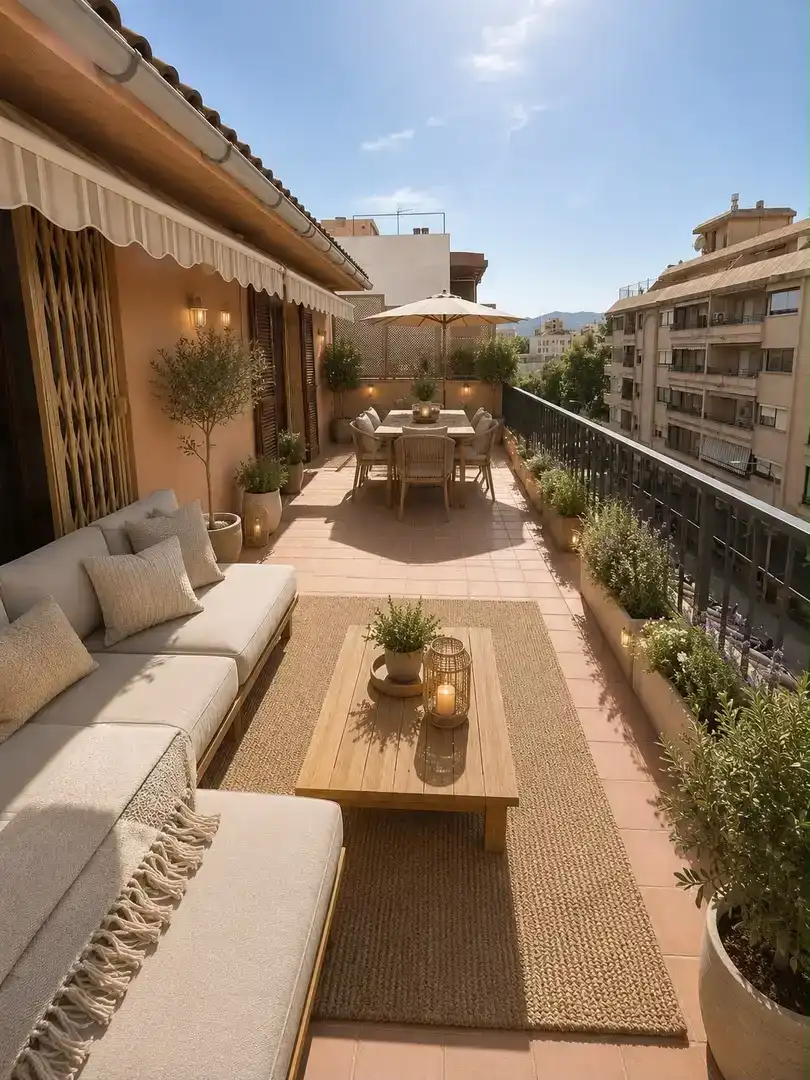 Terraza de Ático en venta en  Palma de Mallorca con Aire acondicionado y Balcón