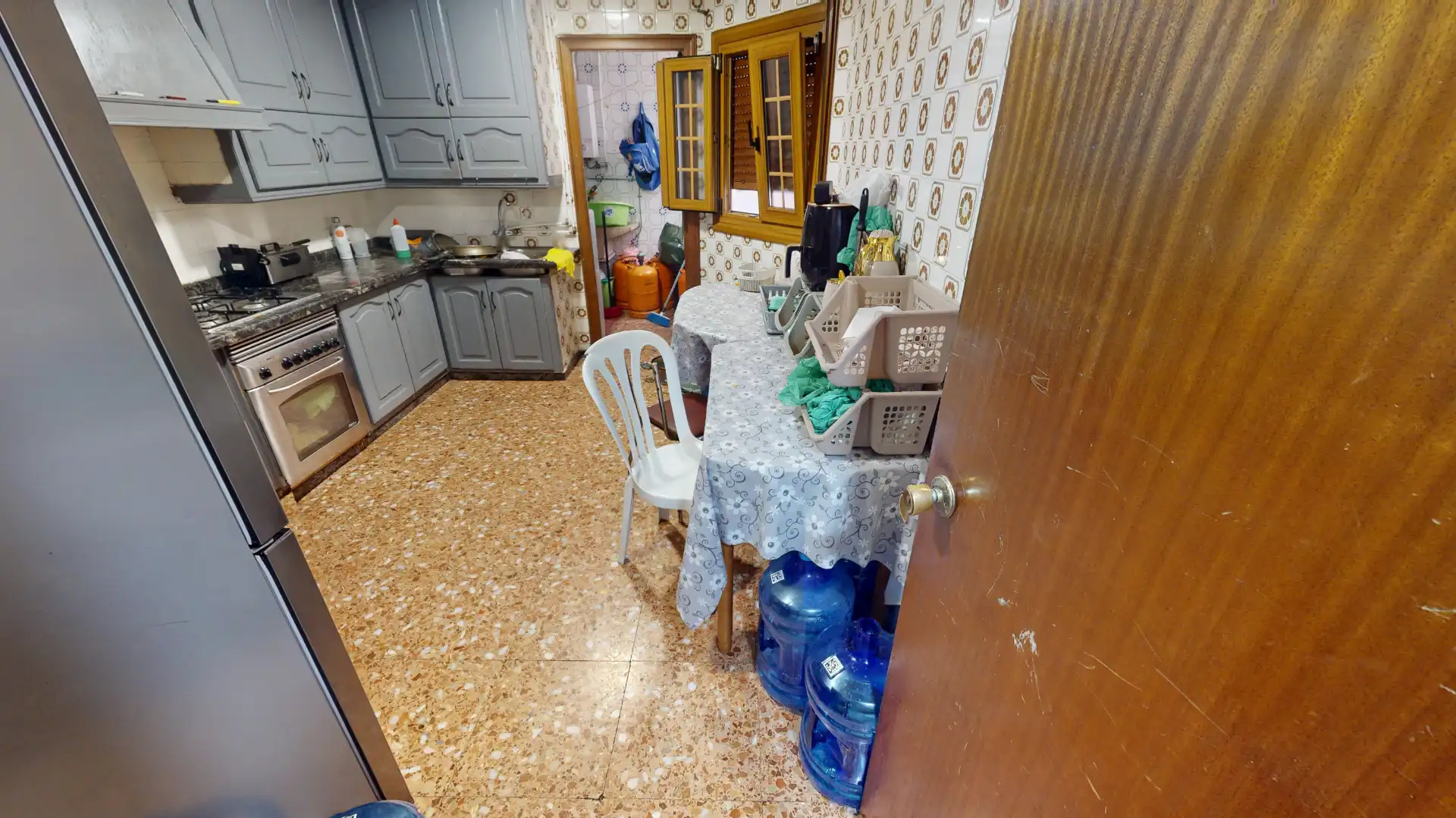 Cocina de Piso en venta en Elche / Elx con Amueblado, Lavadora y Balcón