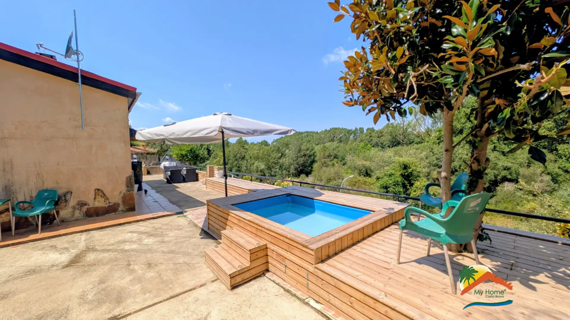 Piscina de Casa o chalet en venta en Vidreres con Calefacción, Jardín privado y Trastero