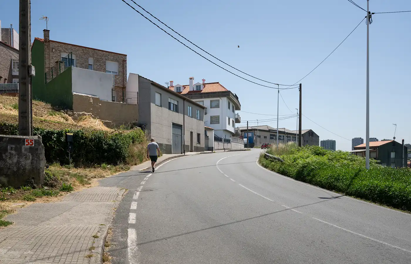 Außenansicht von Dachboden zum Verkauf in A Coruña Capital  mit Parkett, Terrasse und Abstellraum