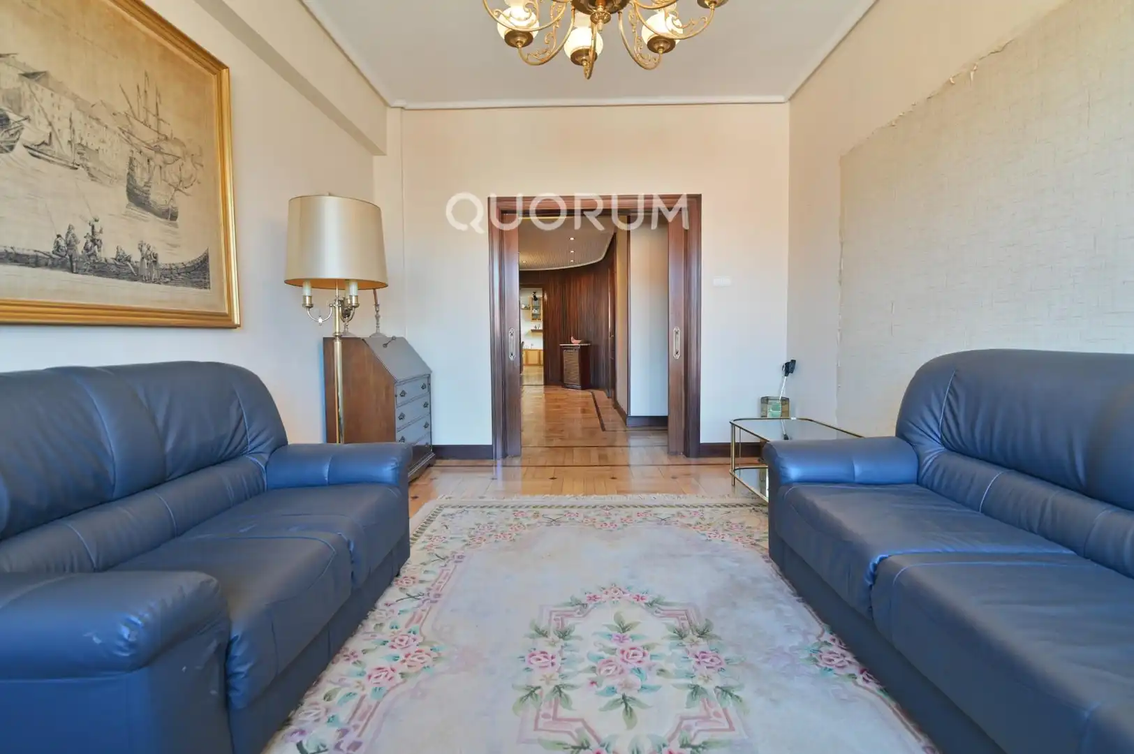 Living room of Attic for sale in Bilbao   with Heating, Terrace and Storage room