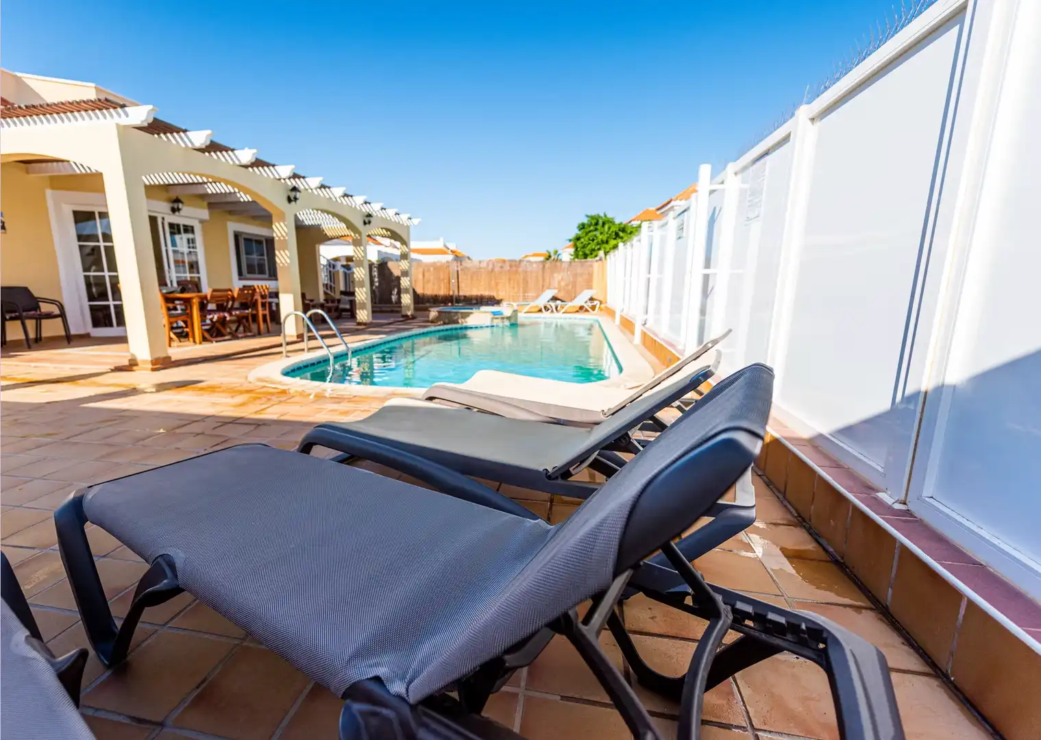 Piscina de Casa o chalet en venta en Antigua con Aire acondicionado, Calefacción y Jardín privado