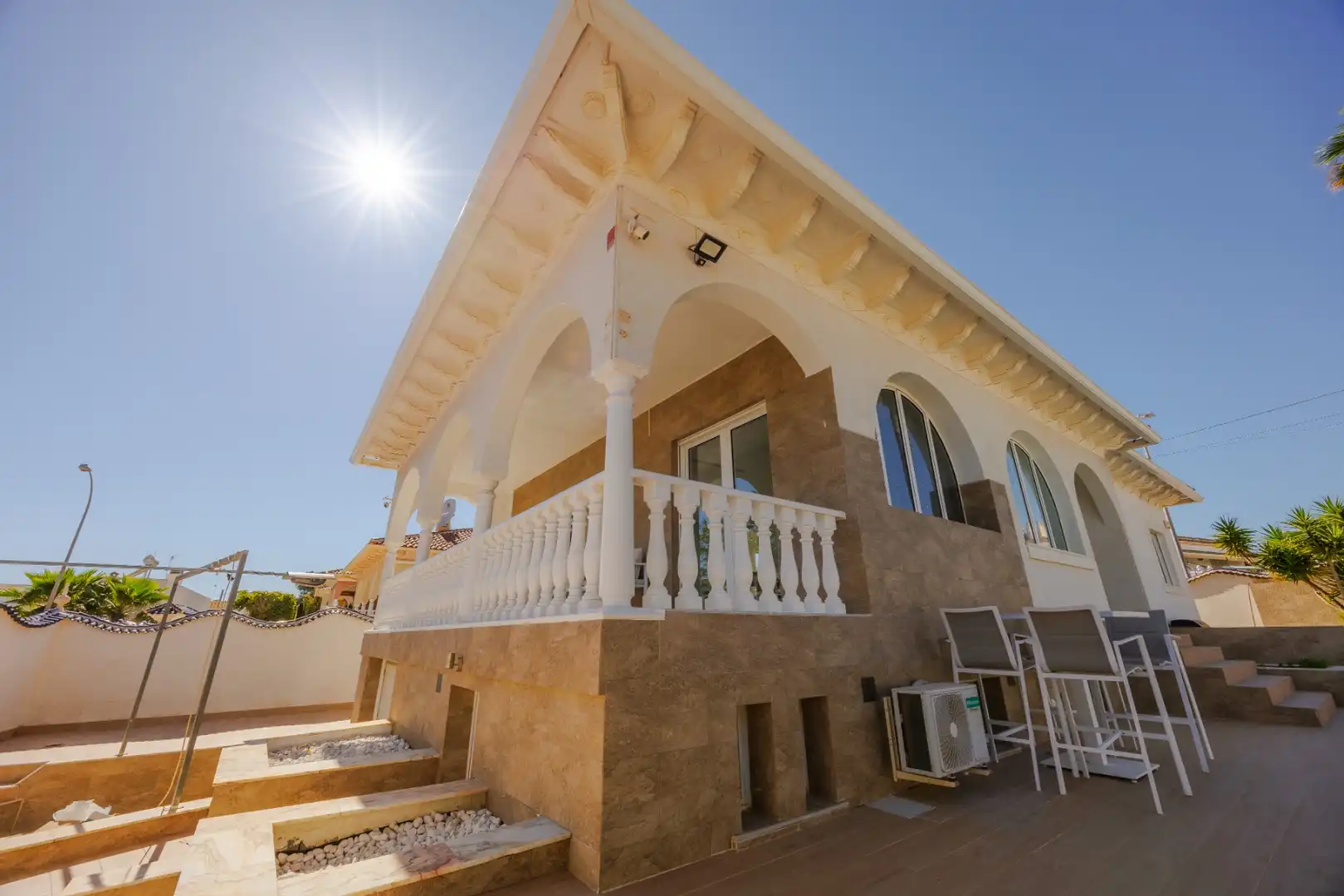 Vista exterior de Casa o chalet en venta en Rojales con Calefacción, Jardín privado y Terraza