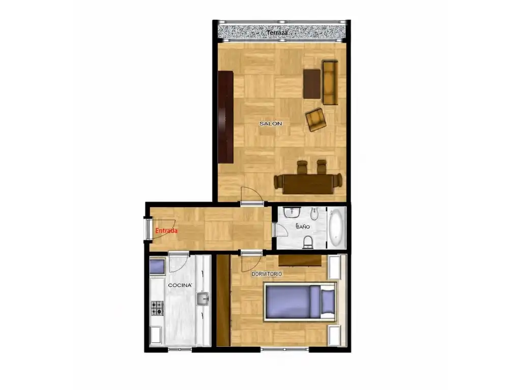 Flat for sale in Madrid