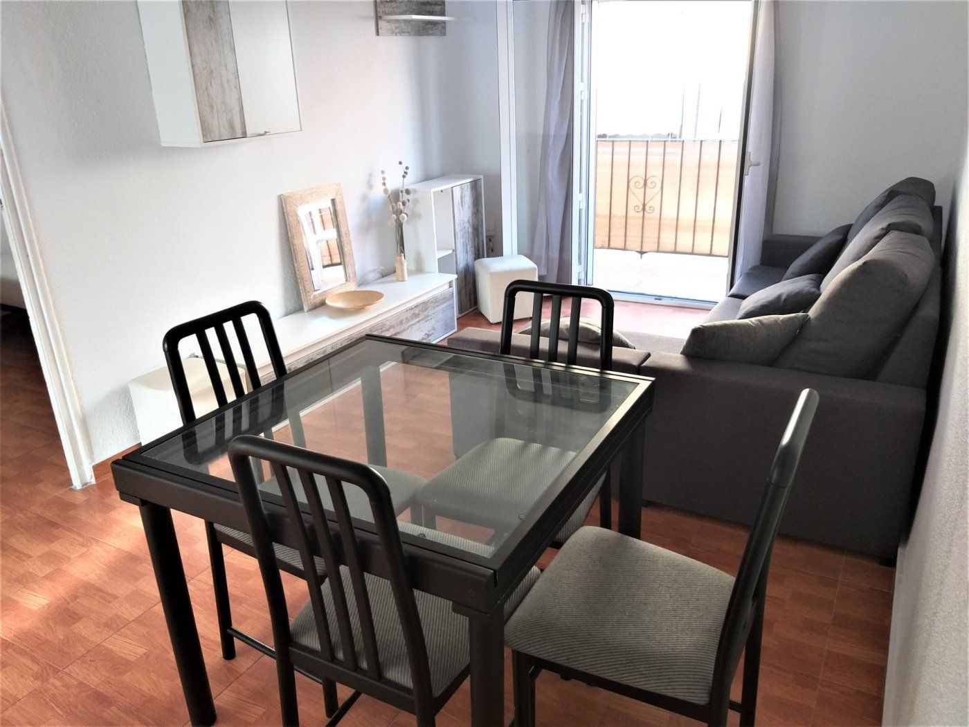 Esszimmer von Wohnung zur Miete in Alicante / Alacant mit Terrasse, Möbliert und Balkon