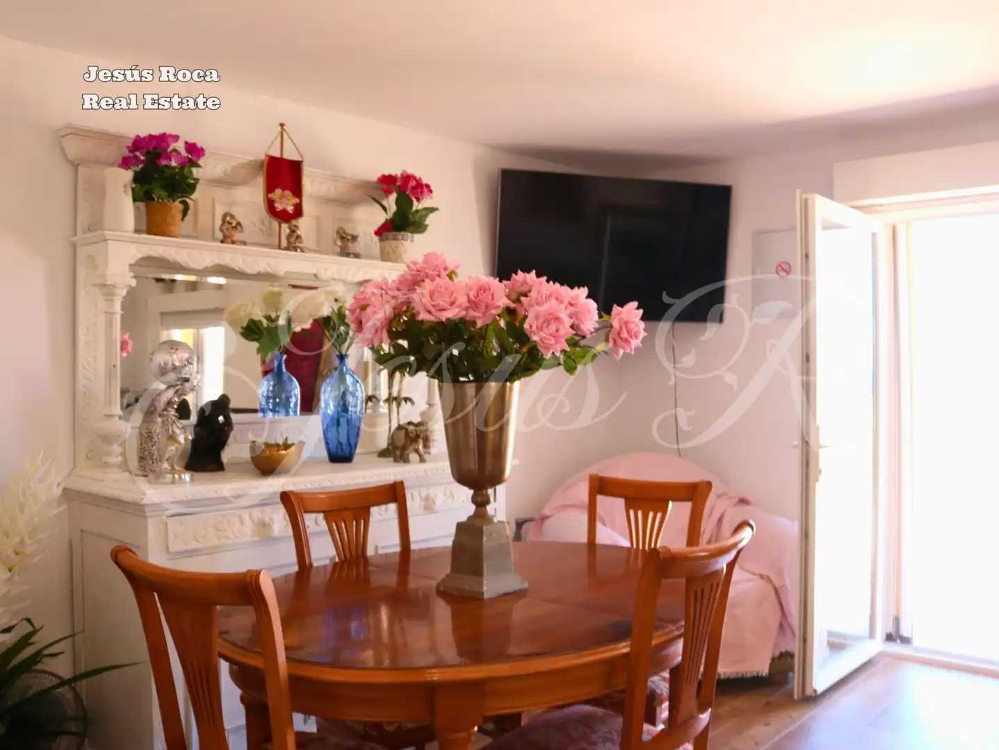 Esszimmer von Einfamilien-Reihenhaus zum Verkauf in Cartagena mit Klimaanlage, Heizung und Terrasse