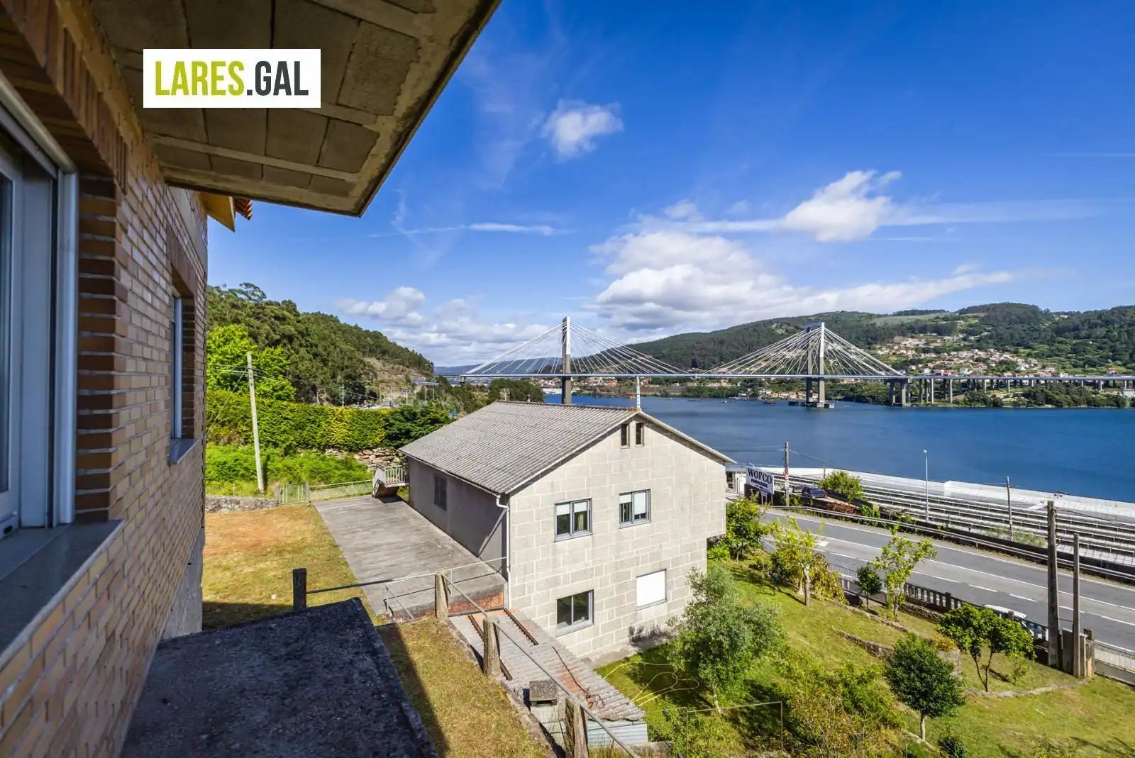 Exterior view of Houses for sale in Moaña  with Terrace