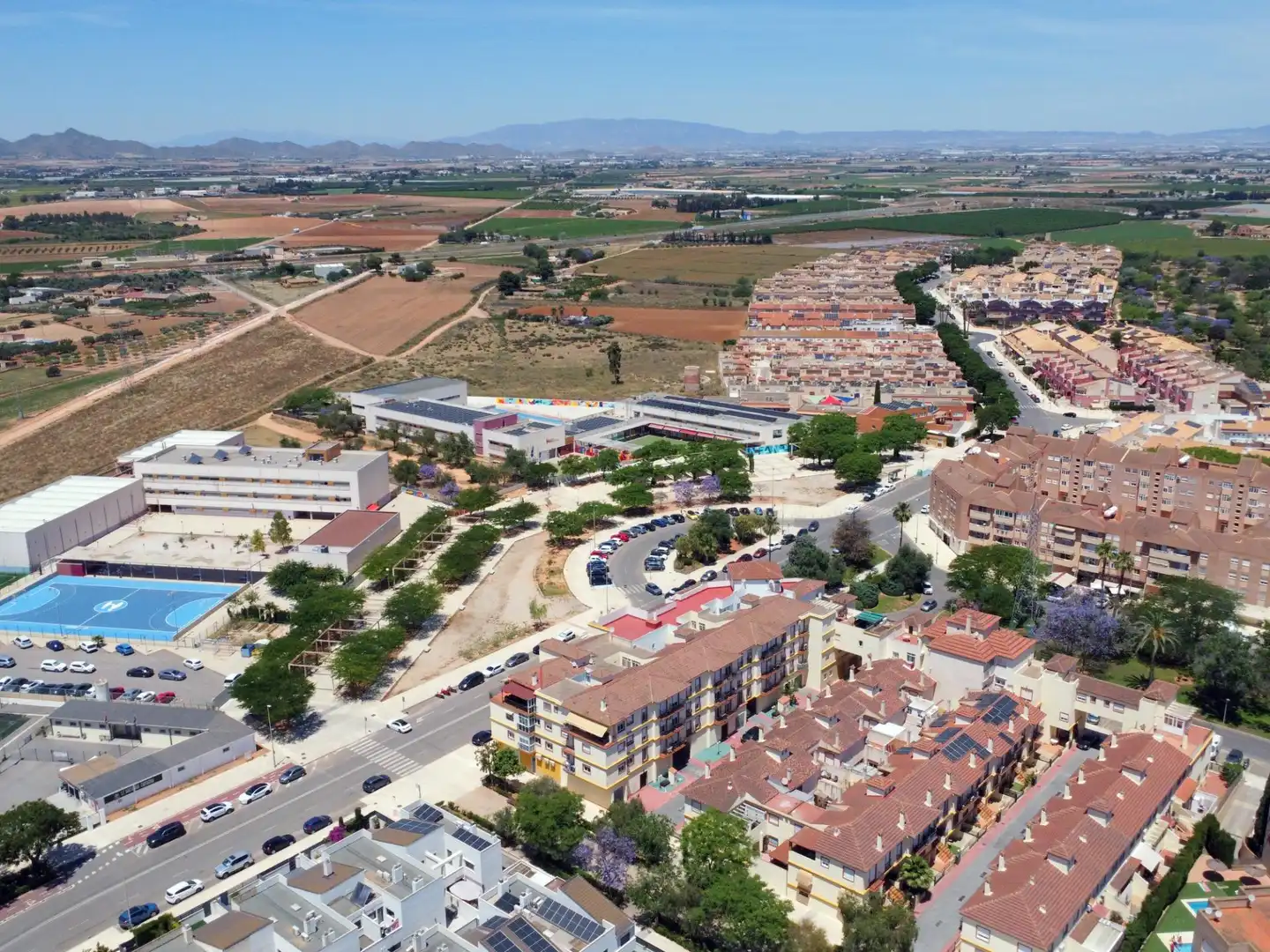 Vista exterior de Casa o chalet en venta en Cartagena con Aire acondicionado, Jardín privado y Terraza
