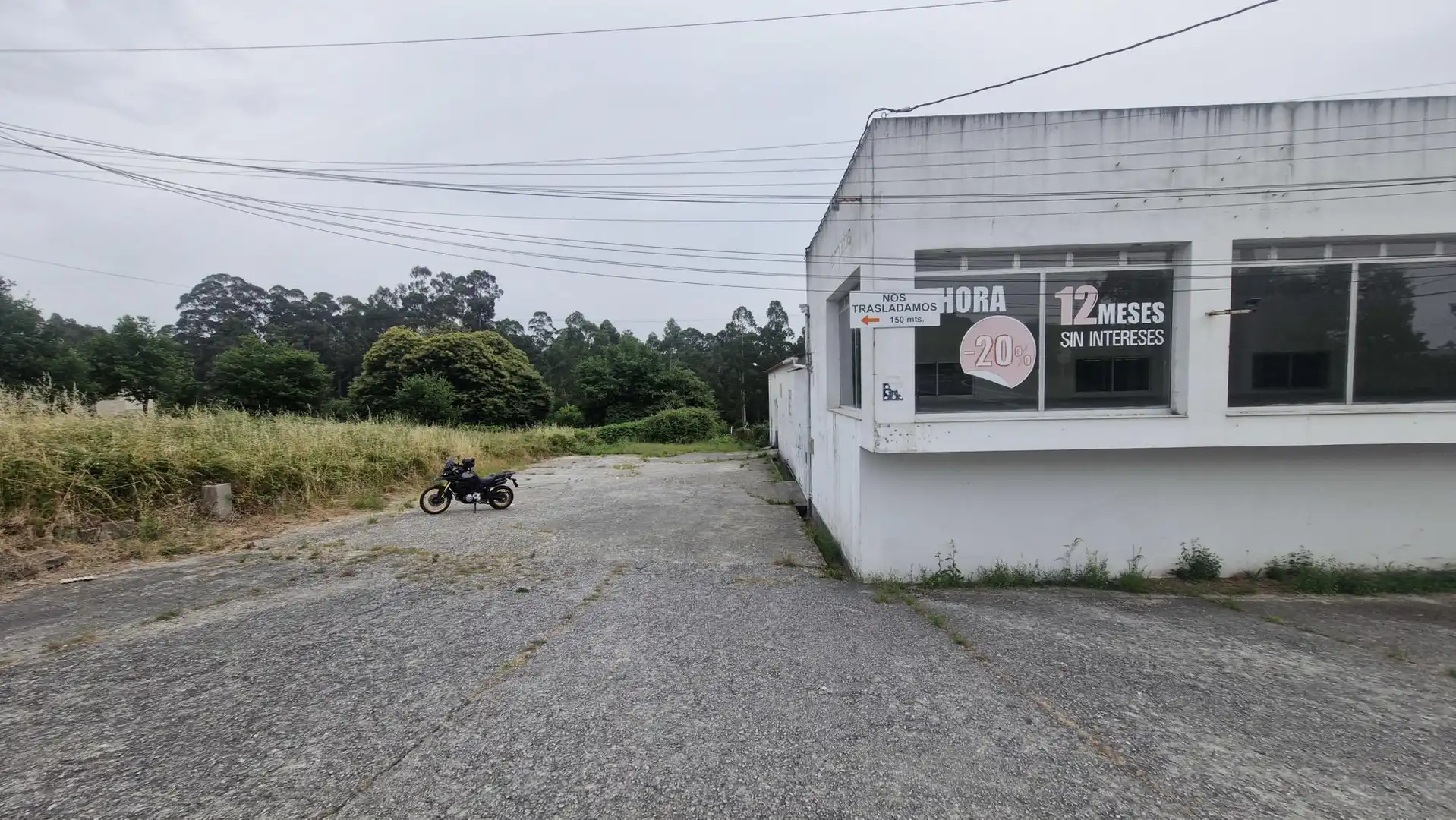 Exterior view of Industrial buildings for sale in Meaño