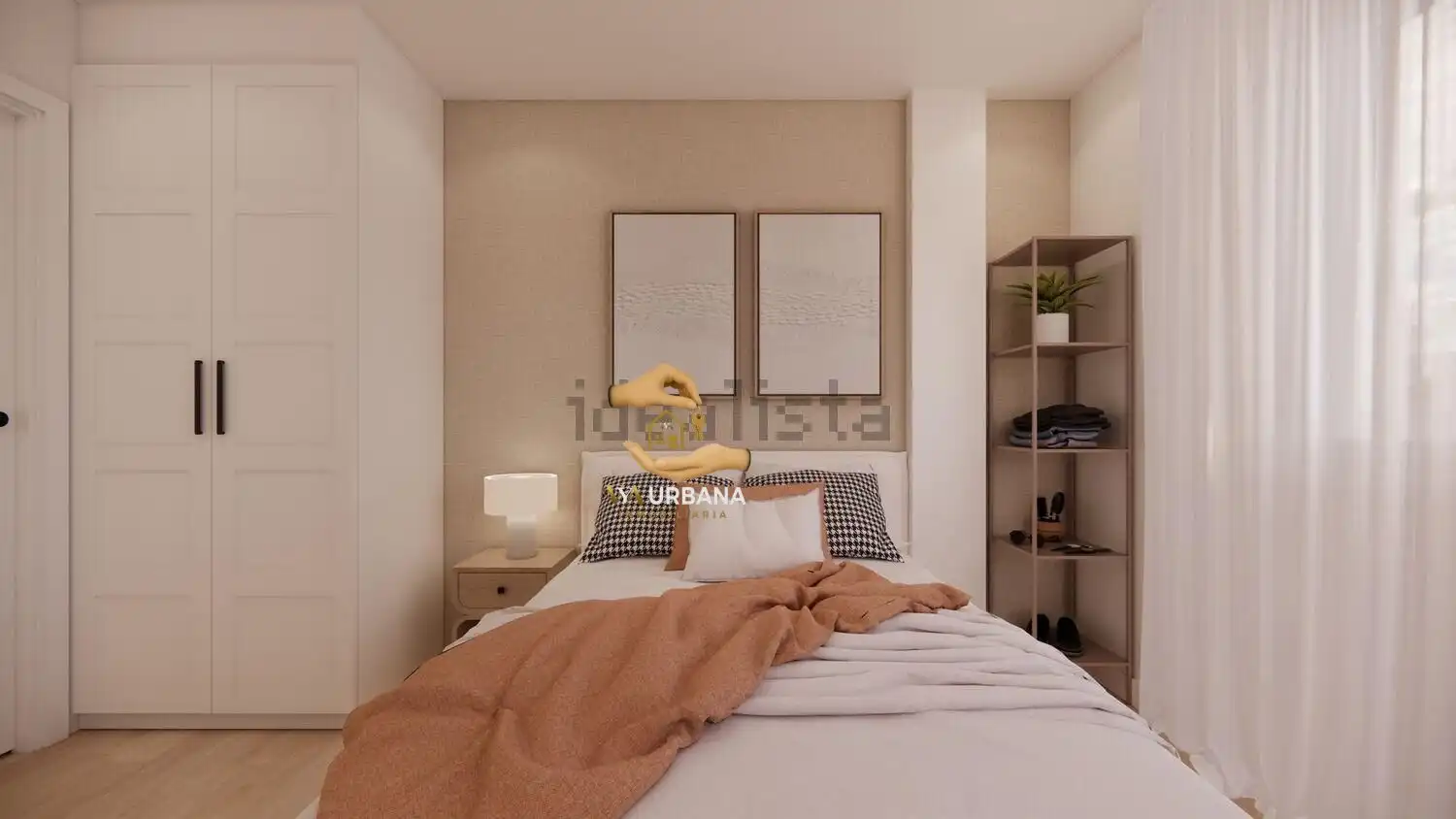 Bedroom of Flat for sale in Salamanca  with Heating, Furnished and Balcony