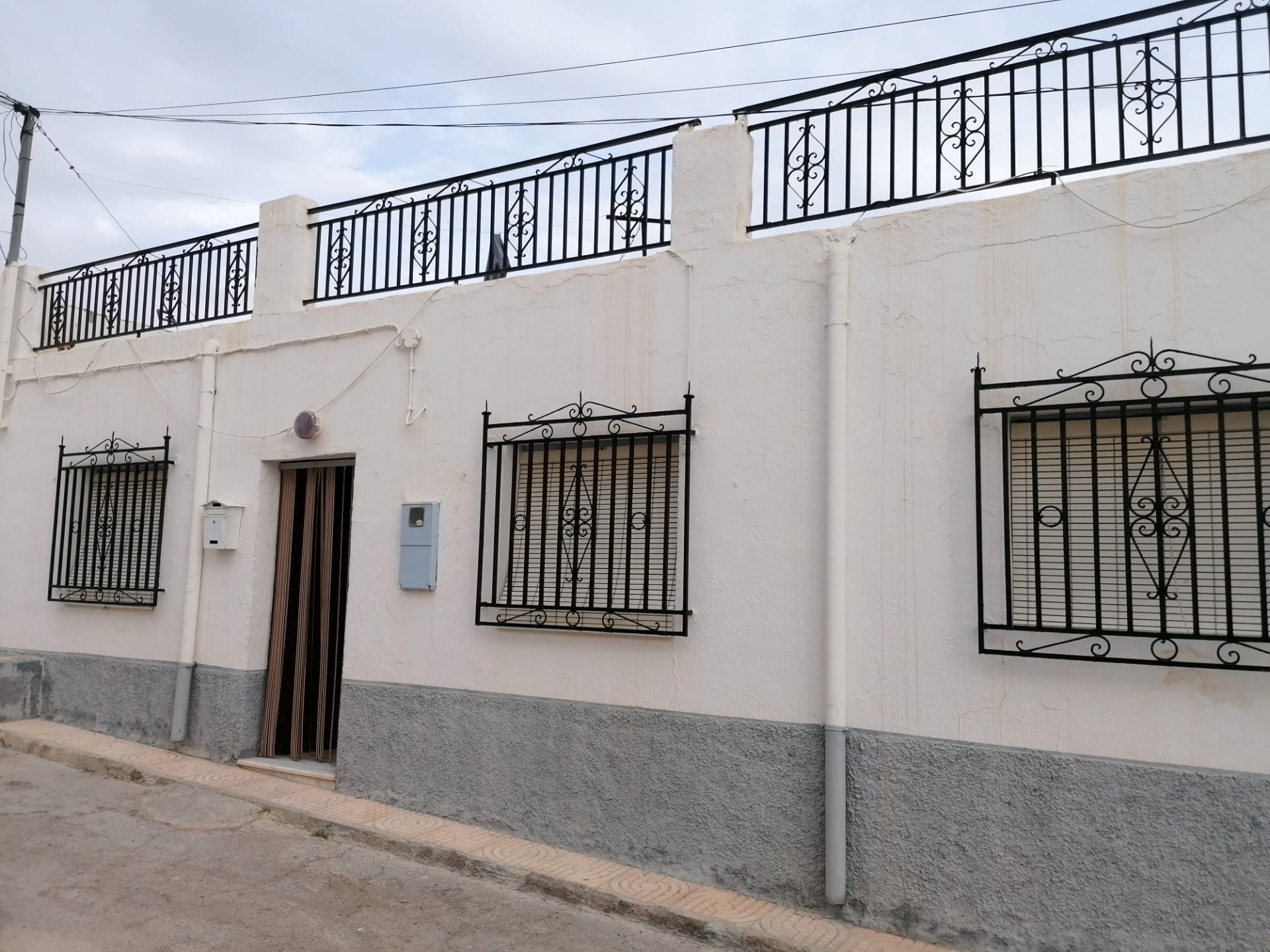 Exterior view of Single-family semi-detached for sale in Dalías