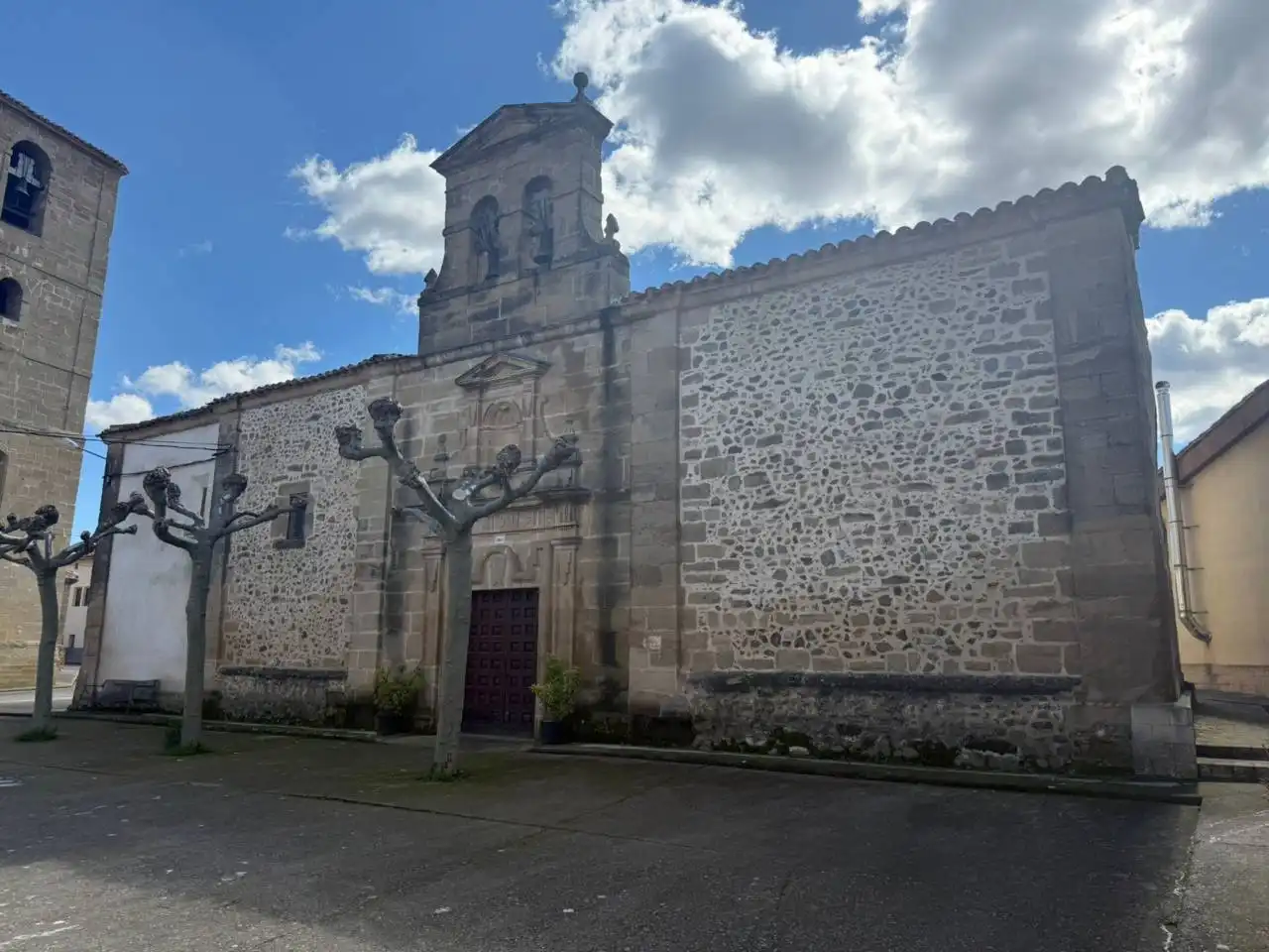 Exterior view of Houses for sale in Castildelgado  with Heating and Private garden