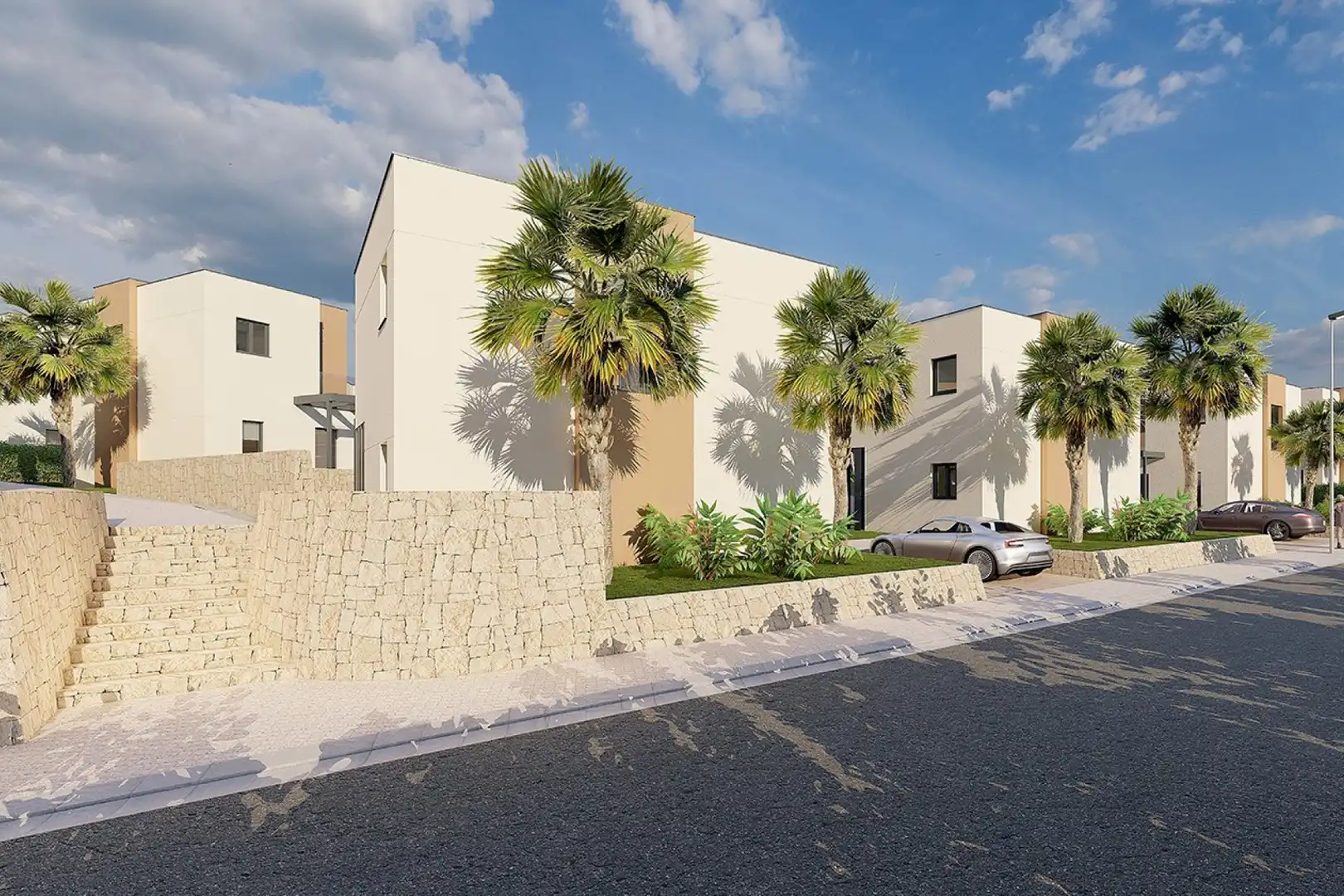 Vista exterior de Casa o xalet en venda en Murcia amb Aire condicionat, Jardí privat i Terrassa