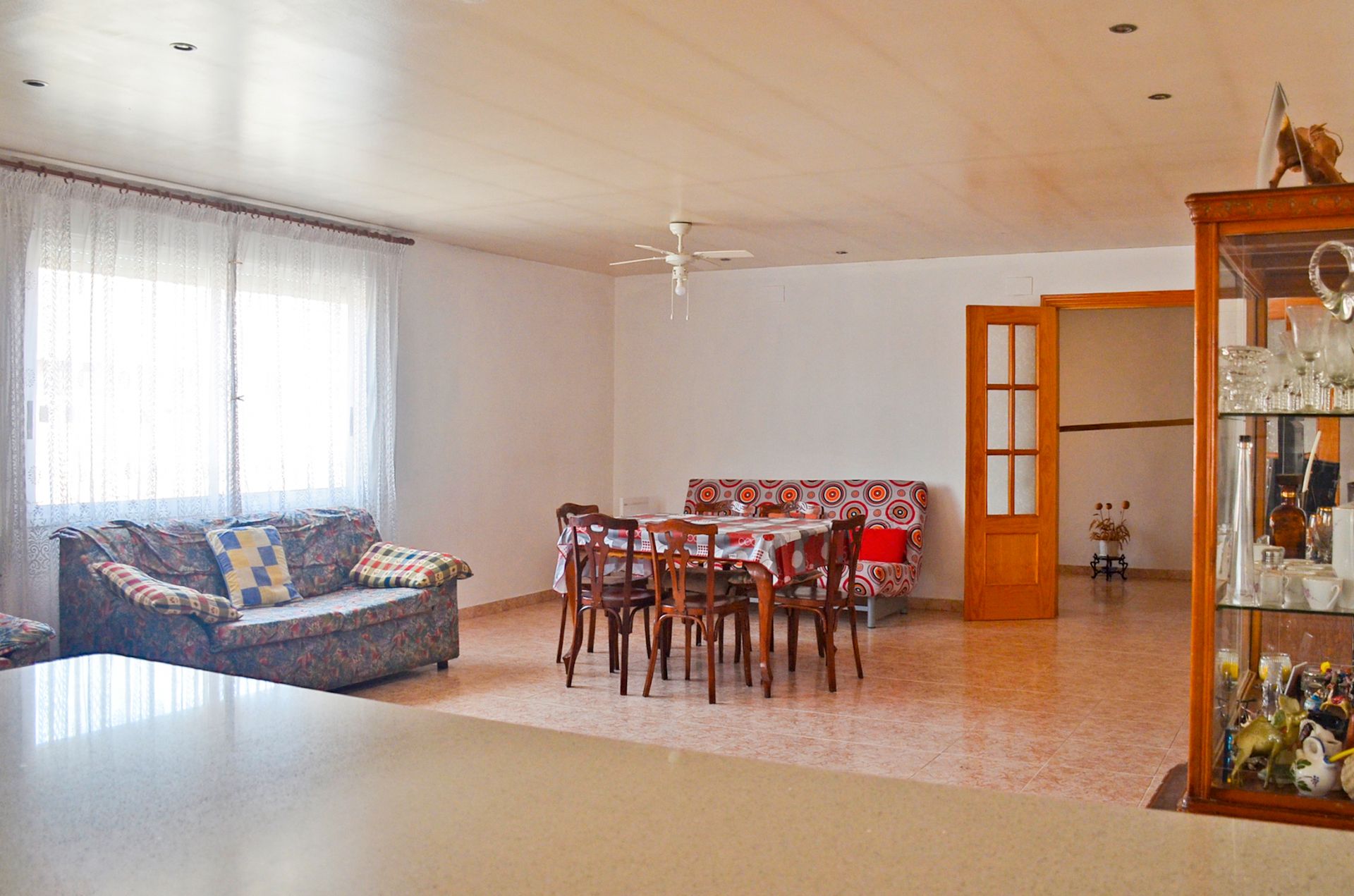 Living room of House or chalet for sale in Arbeca  with Air Conditioner, Heating and Private garden