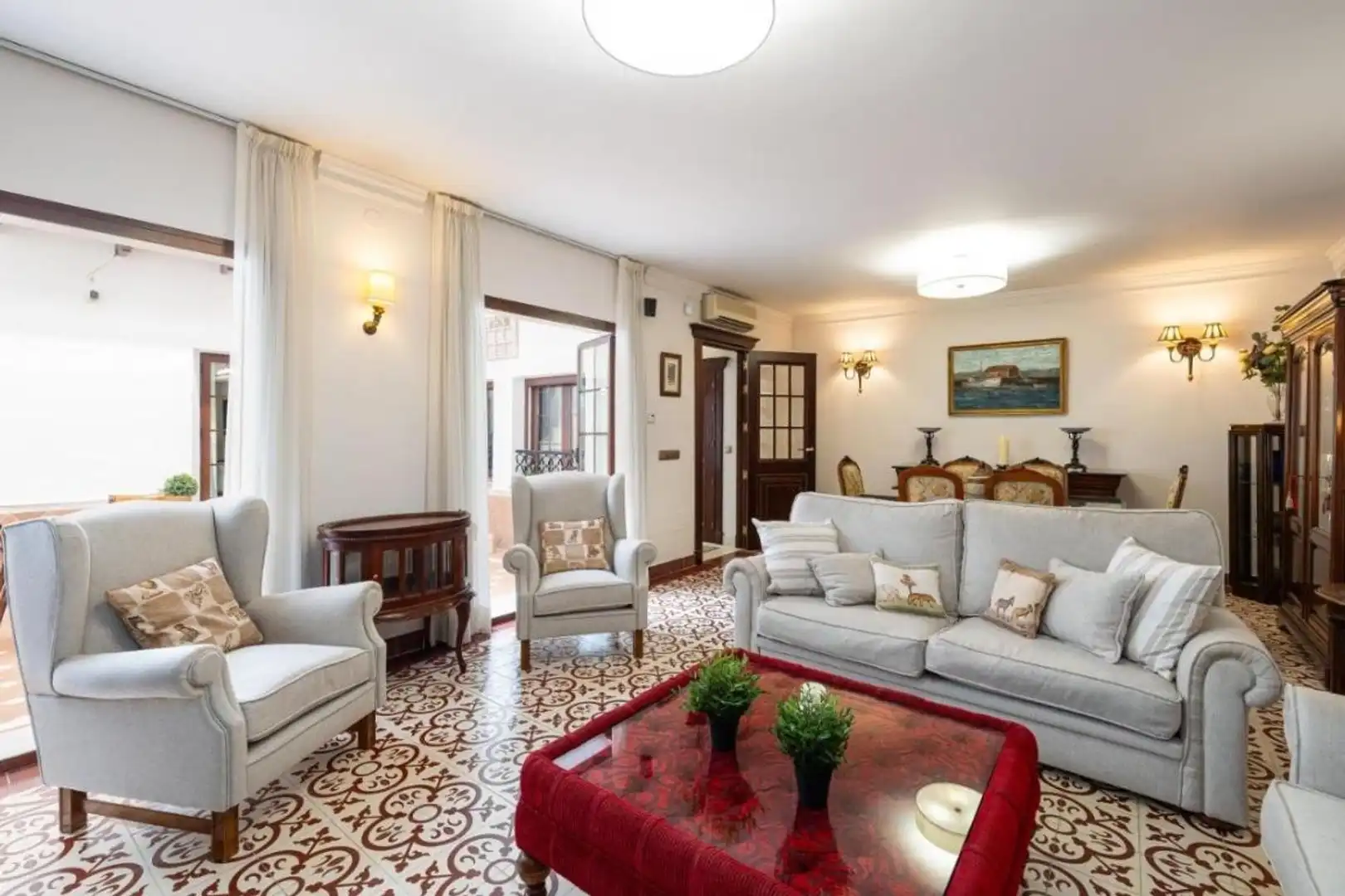Sala de estar de Casa o chalet en venta en Fuengirola con Terraza y Balcón