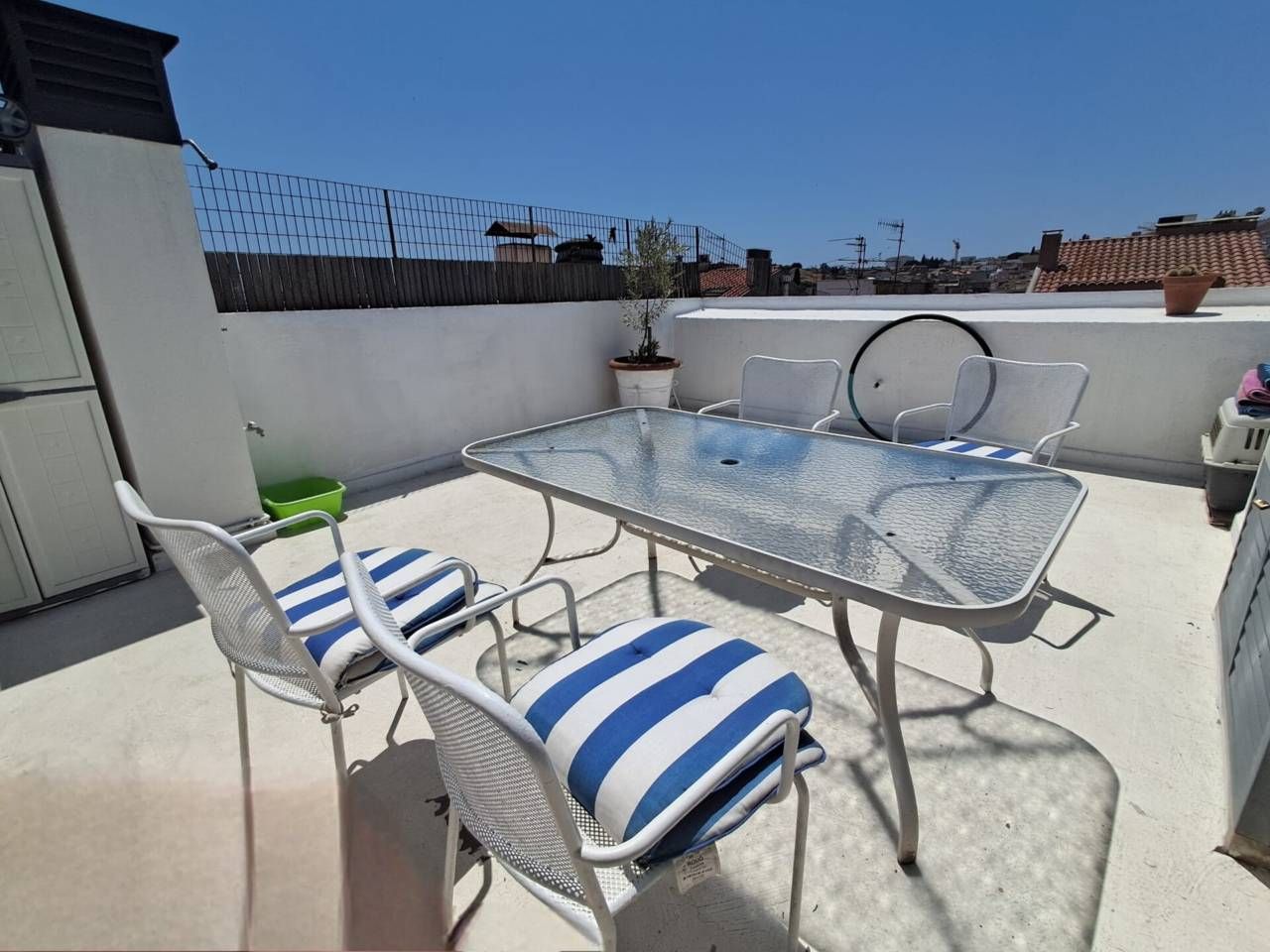 Terrace of Flat for sale in Blanes  with Air Conditioner, Heating and Parquet flooring